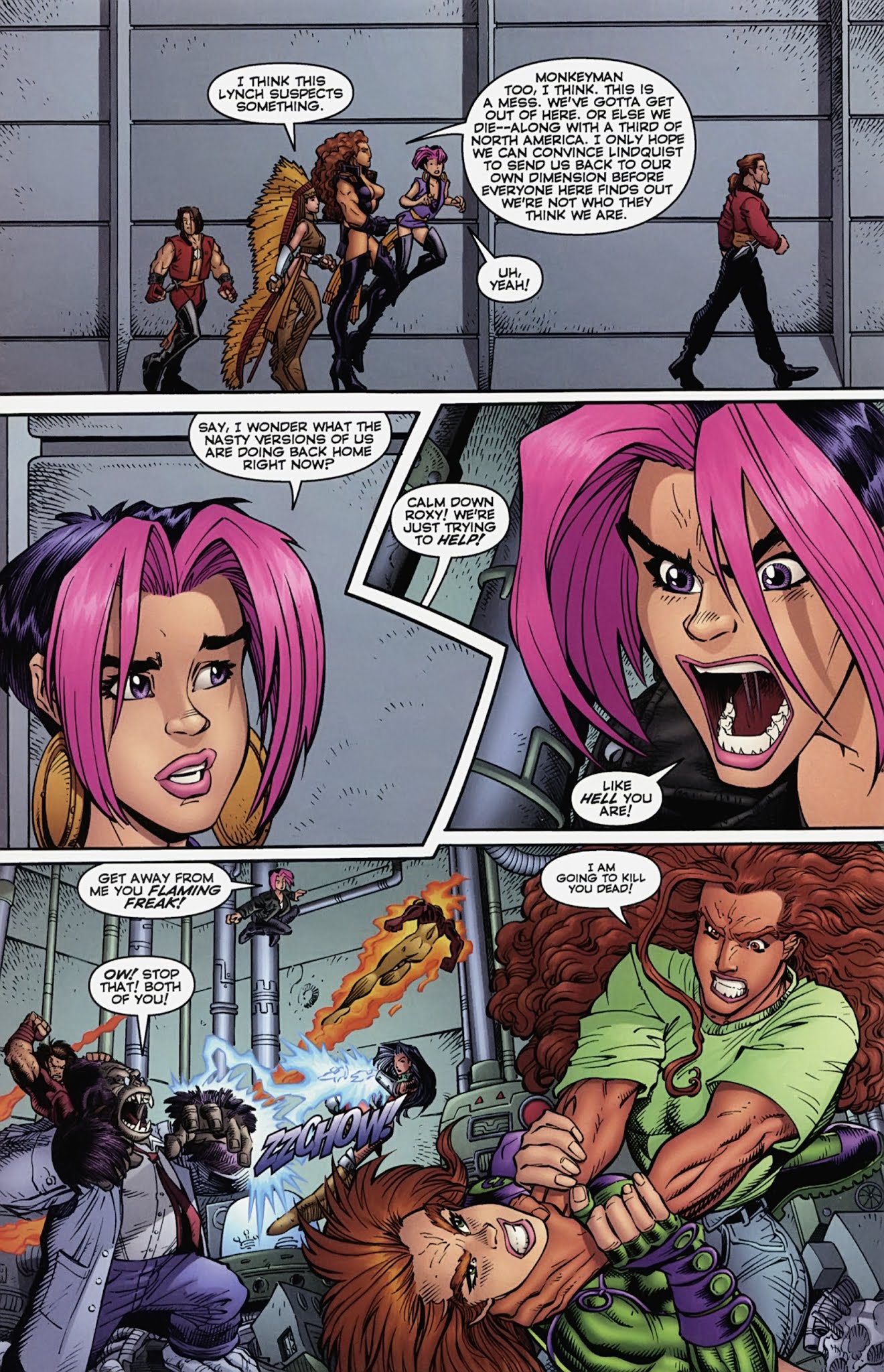 Read online Gen13/MonkeyMan and O'Brien comic -  Issue #2 - 9