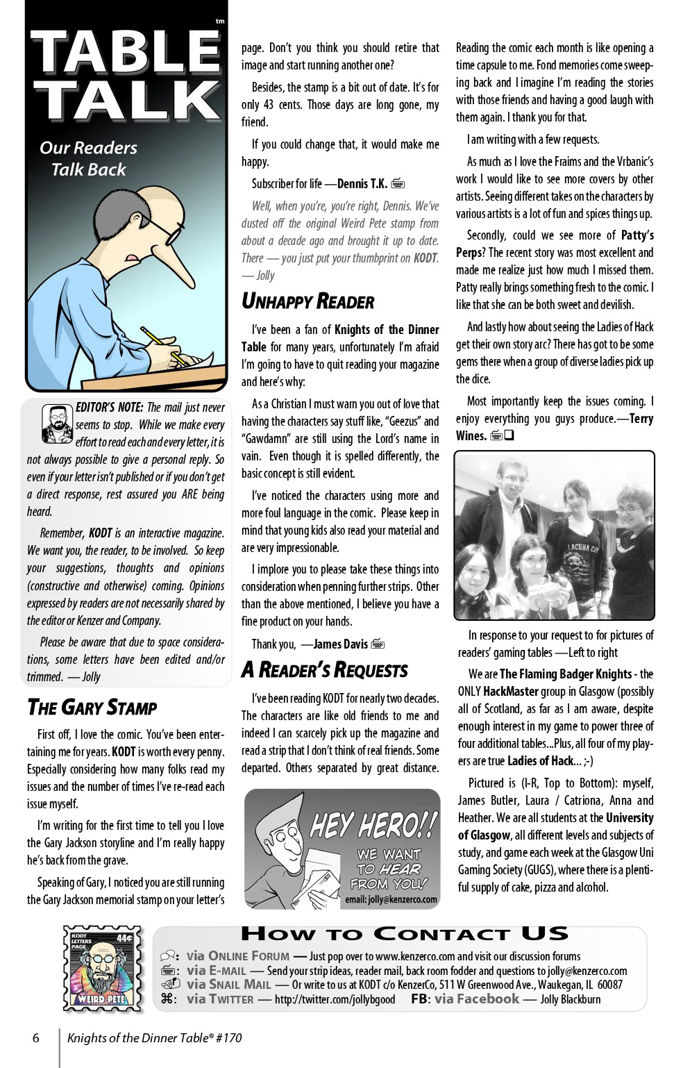 Read online Knights of the Dinner Table comic -  Issue #170 - 8