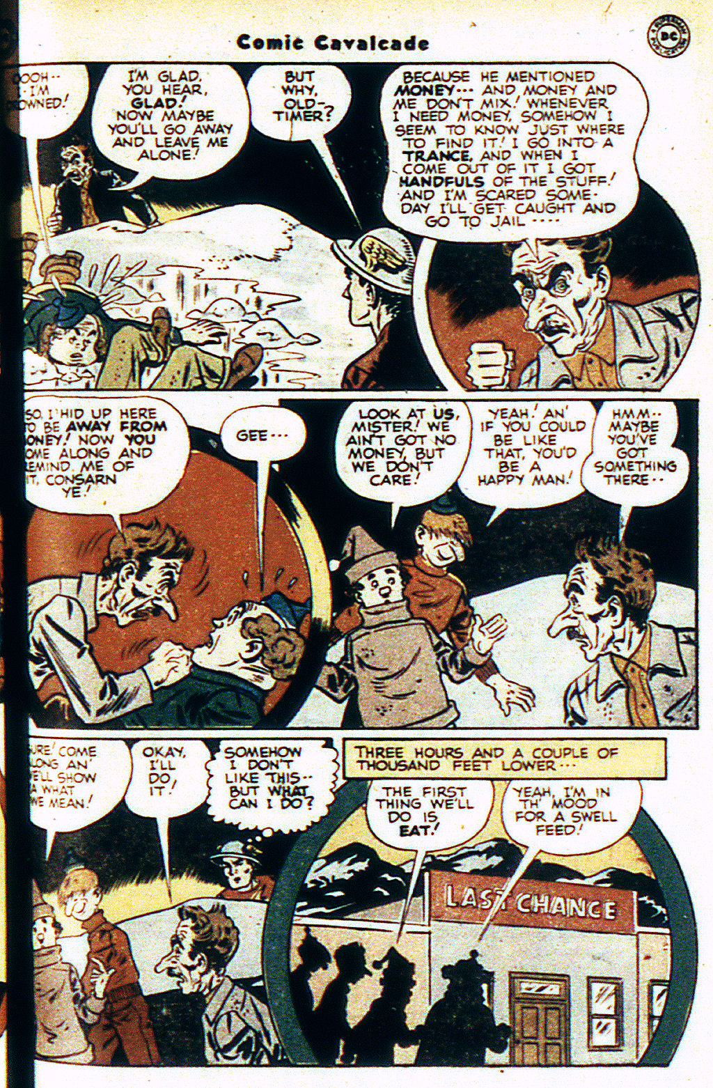 Read online Comic Cavalcade comic -  Issue #18 - 22