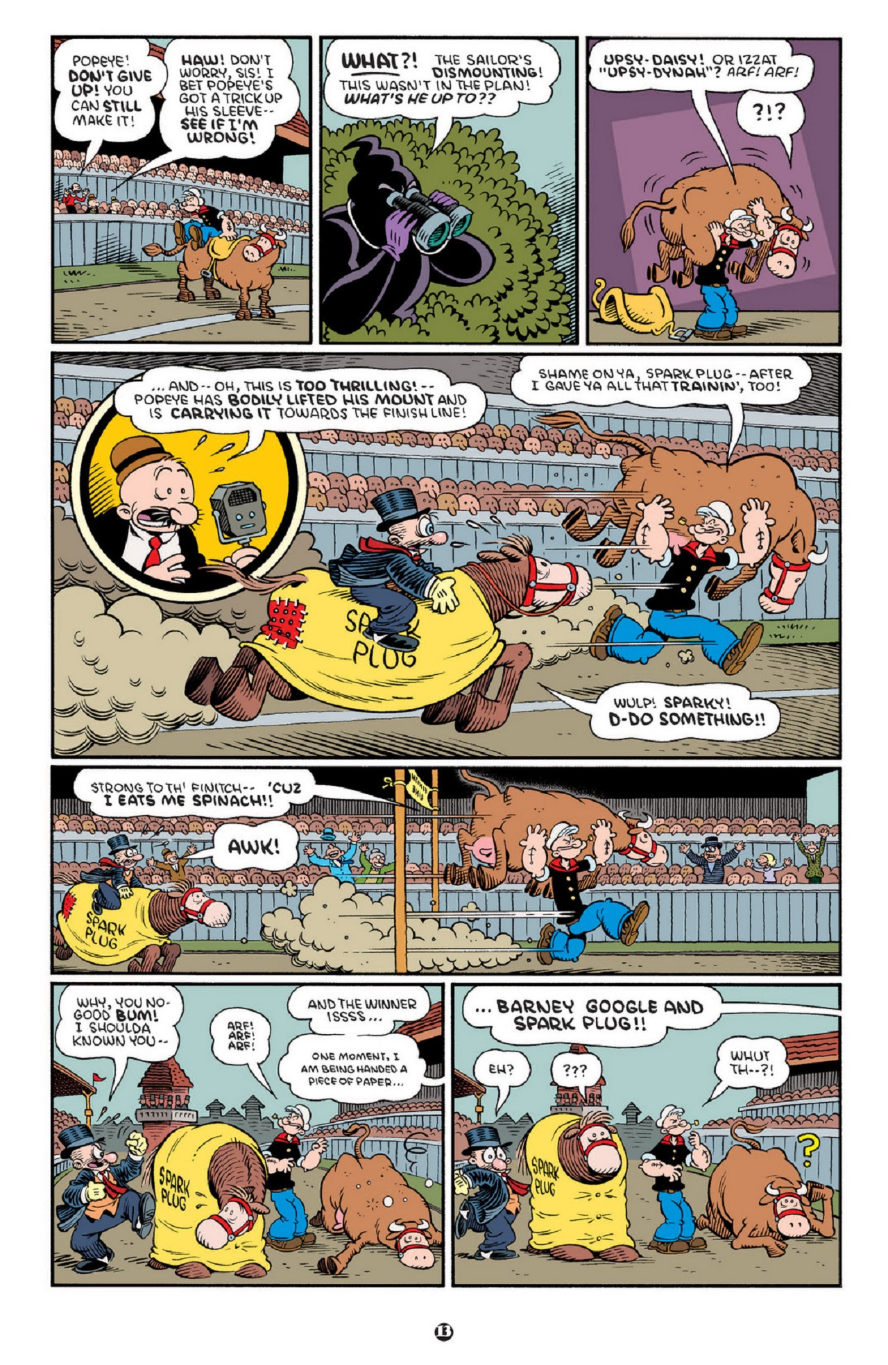 Read online Popeye (2012) comic -  Issue #12 - 15