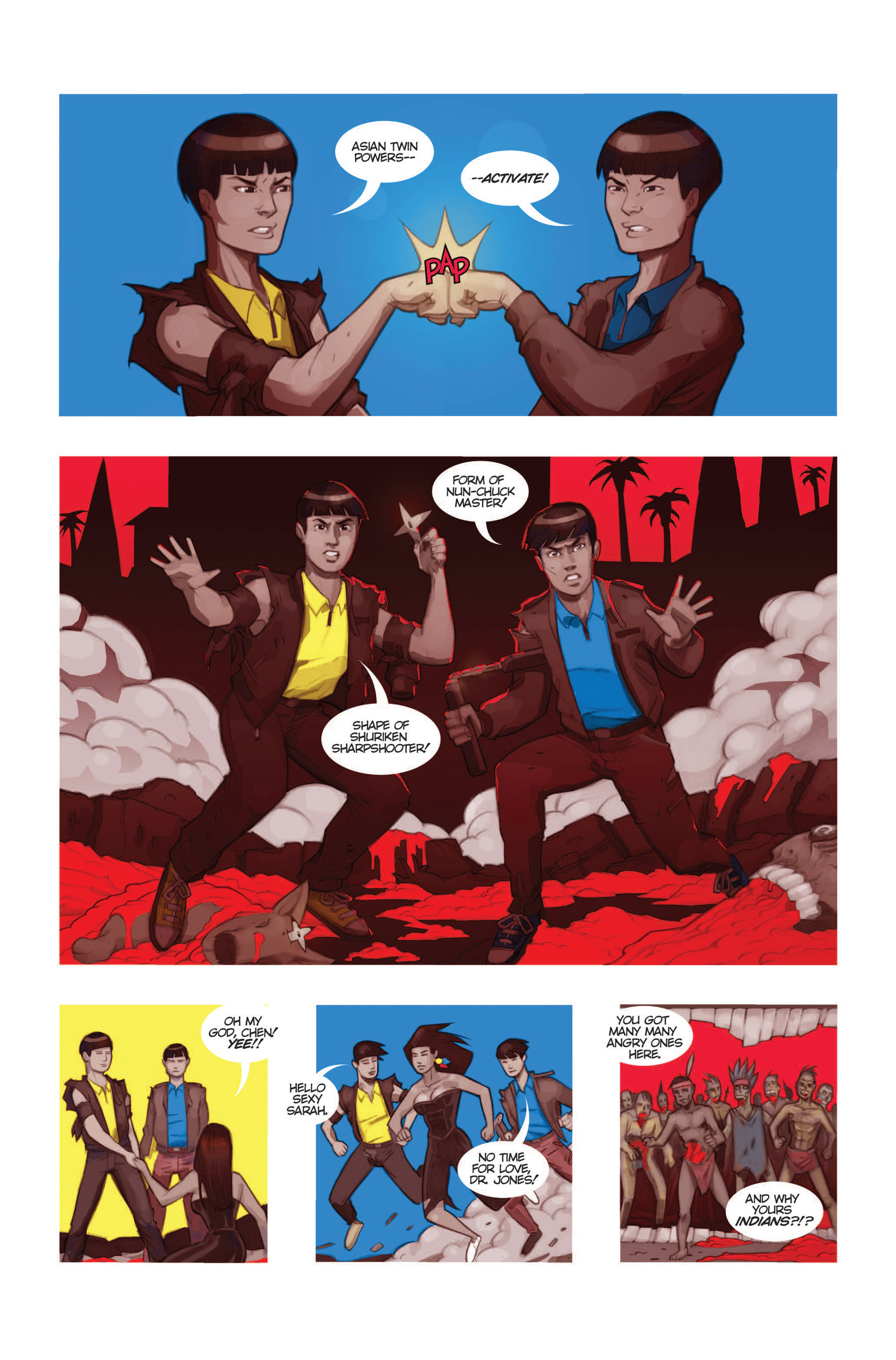 Read online Night of the 80's Undead comic -  Issue # TPB - 55