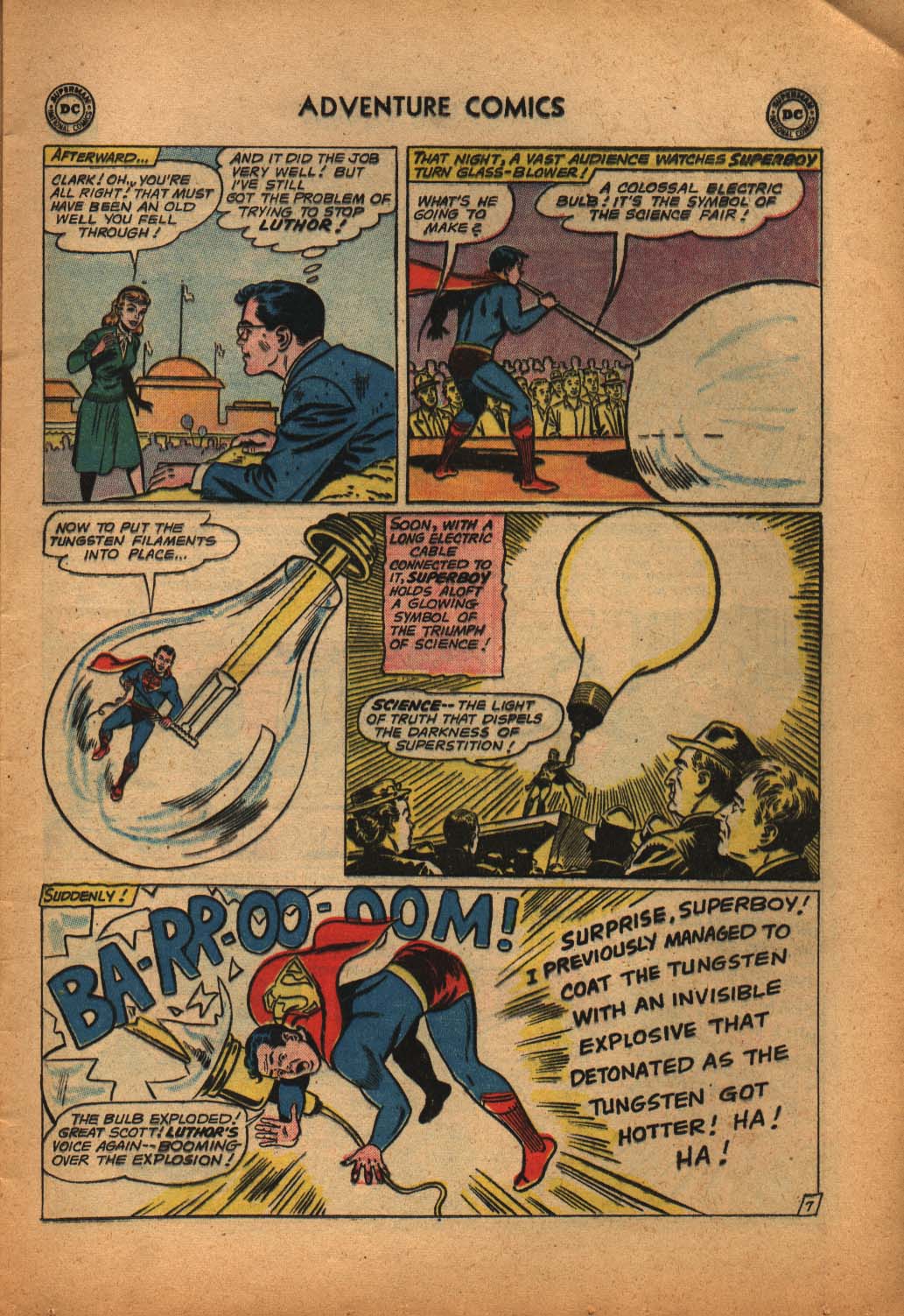 Read online Adventure Comics (1938) comic -  Issue #292 - 9