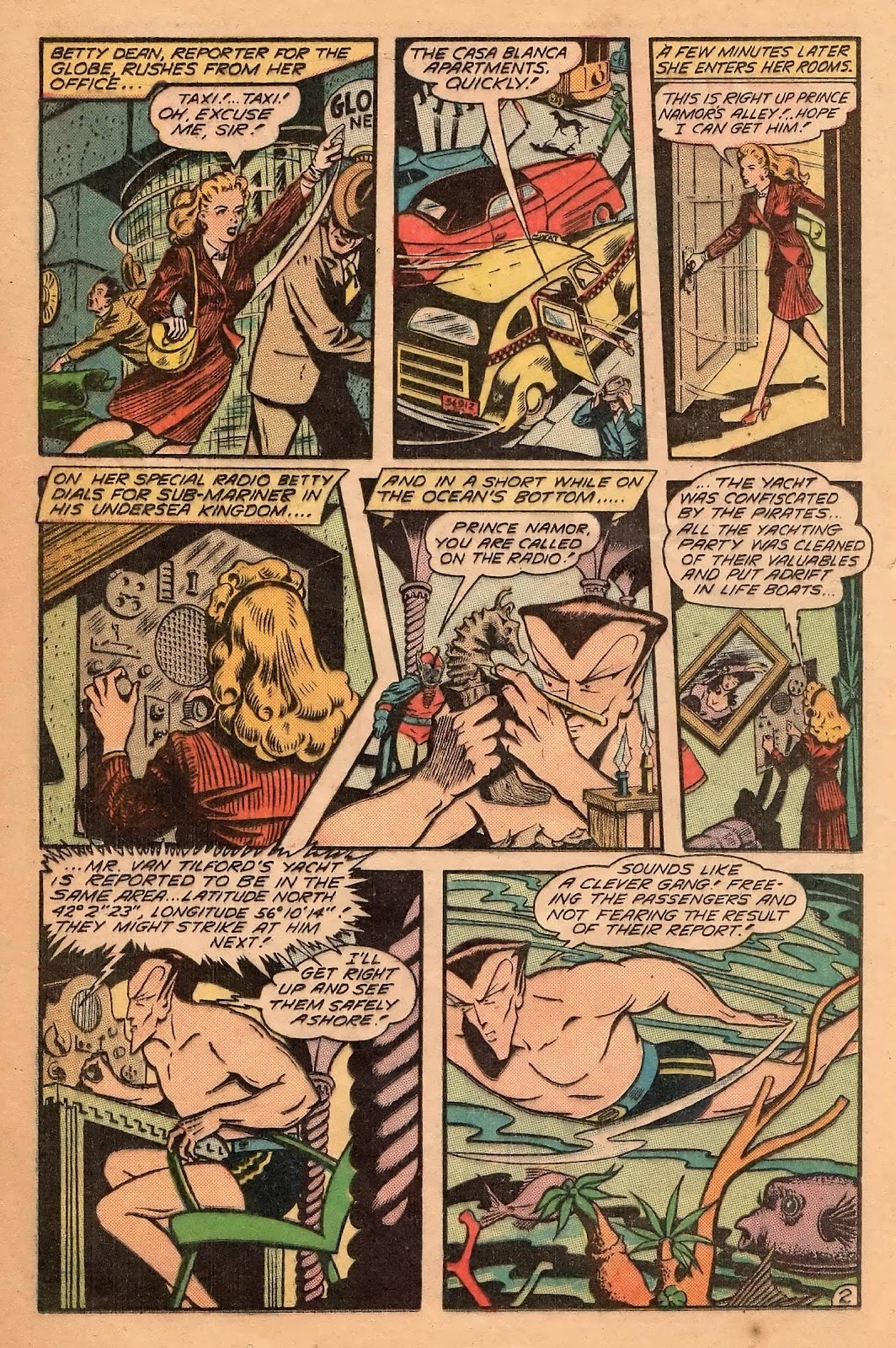 Marvel Mystery Comics (1939) issue 66 - Page 16
