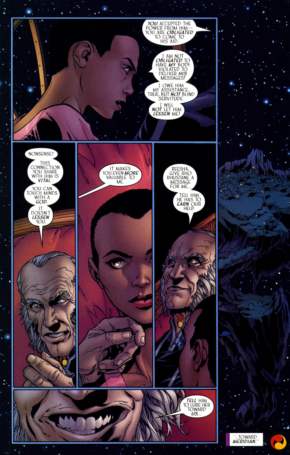 Read online Meridian comic -  Issue #21 - 23