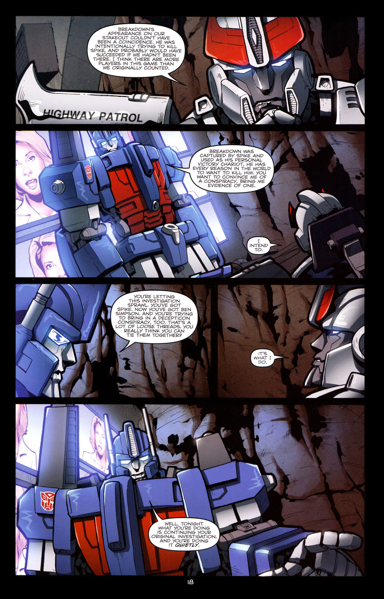 Read online The Transformers (2009) comic -  Issue #25 - 21
