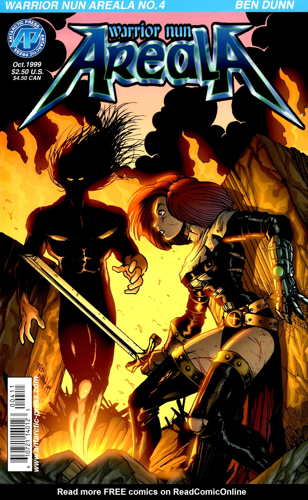 Read online Warrior Nun Areala (1999) comic -  Issue #4 - 1