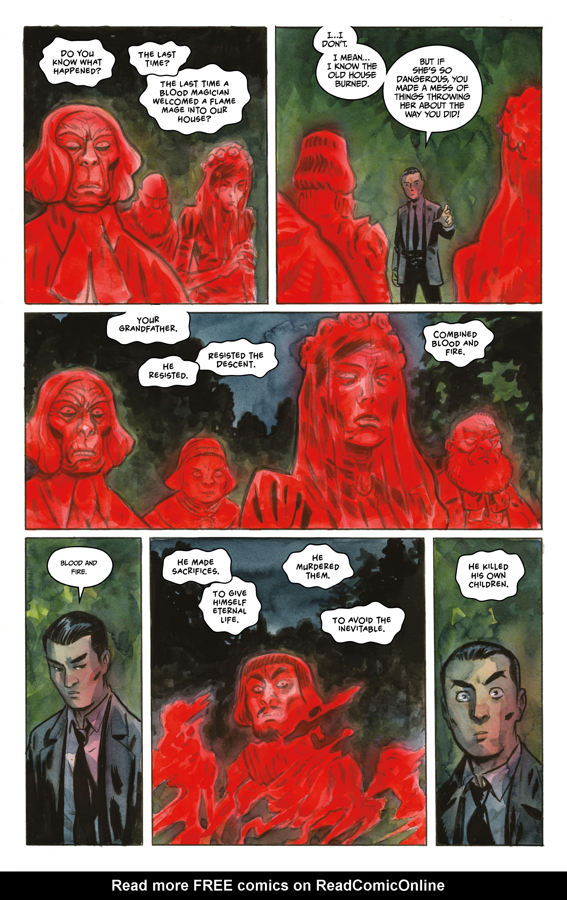 Read online Manor Black: Fire in the Blood comic -  Issue #4 - 19