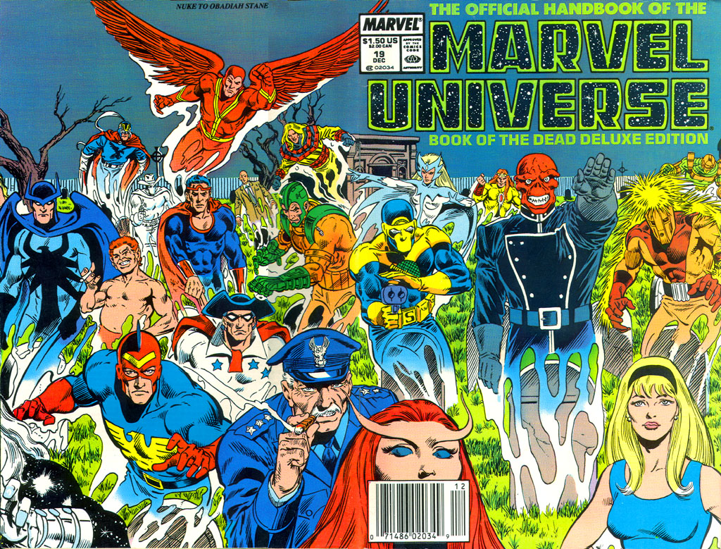 Read online The Official Handbook of the Marvel Universe Deluxe Edition comic -  Issue #19 - 1