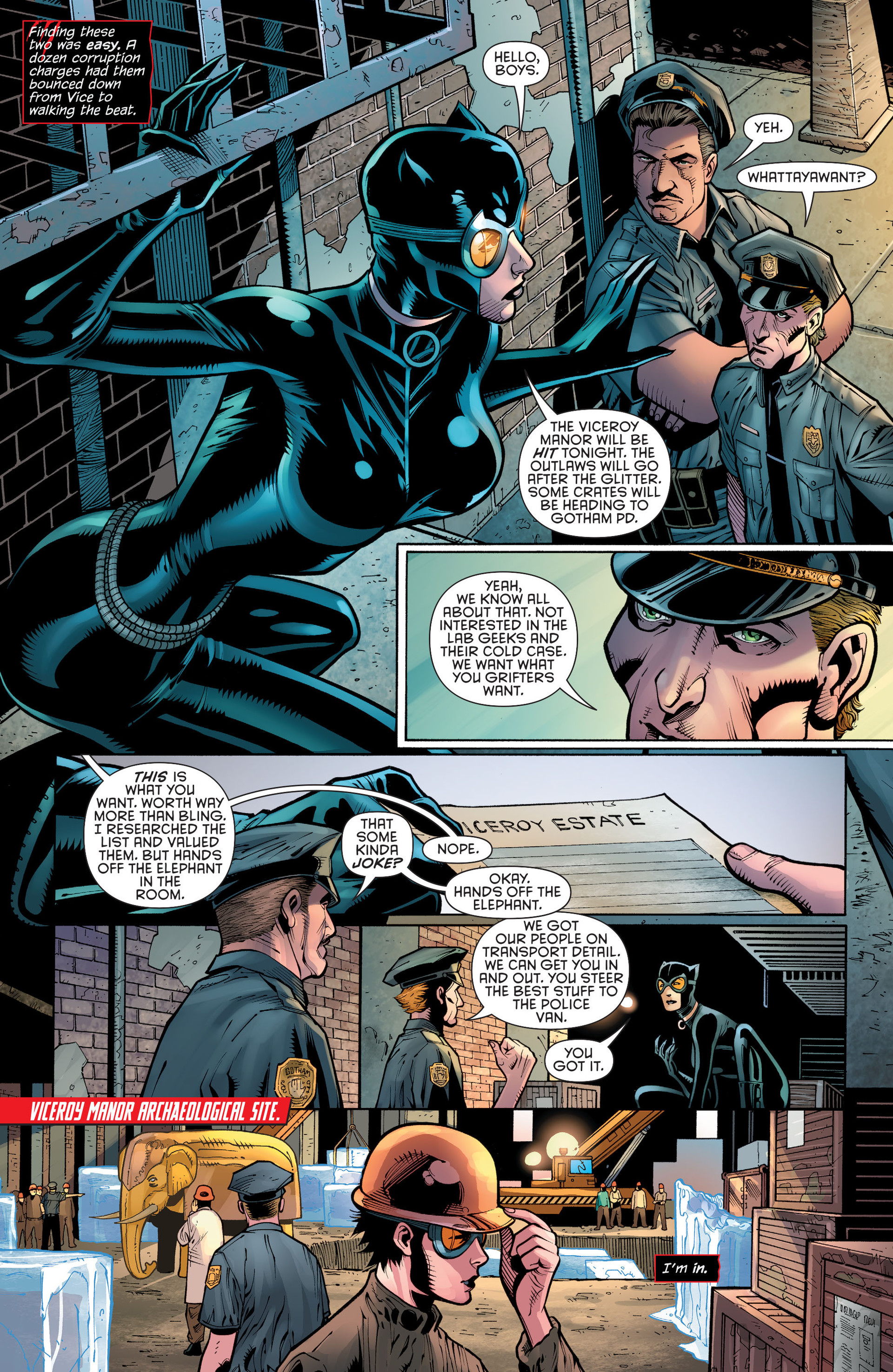 Read online Catwoman (2011) comic -  Issue #31 - 16