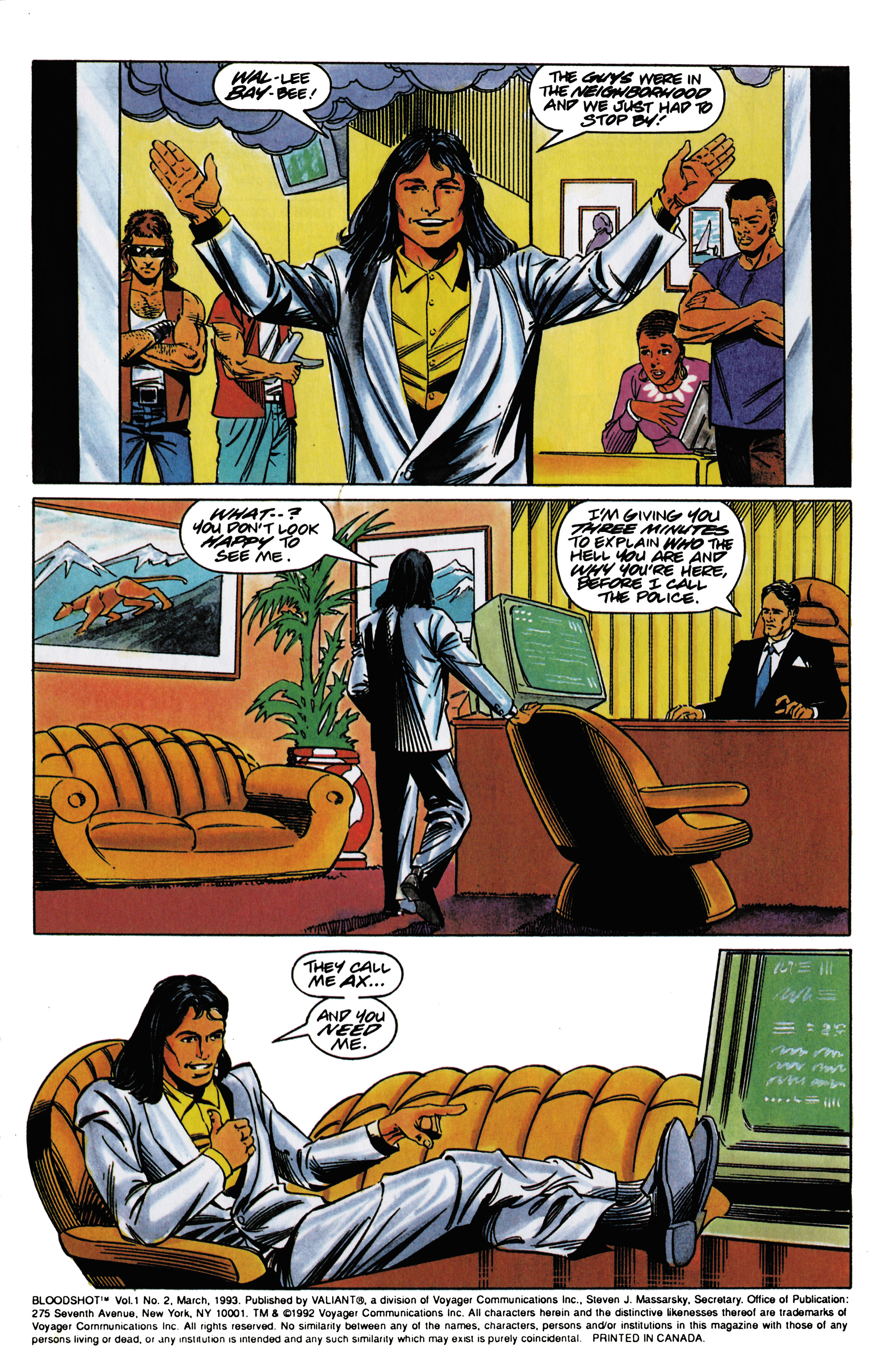 Read online Valiant Masters Bloodshot: Blood of the Machine comic -  Issue # TPB (Part 1) - 35