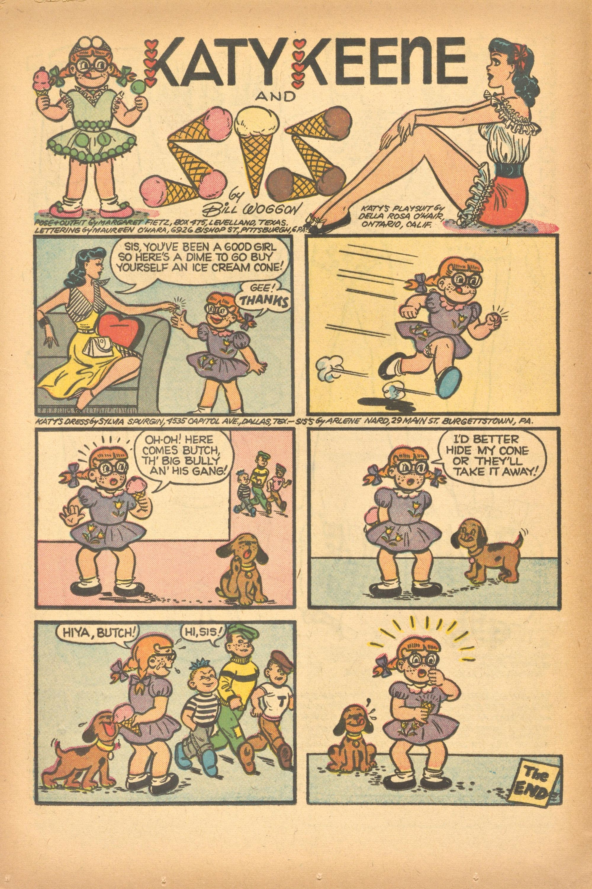 Read online Katy Keene (1949) comic -  Issue #23 - 12
