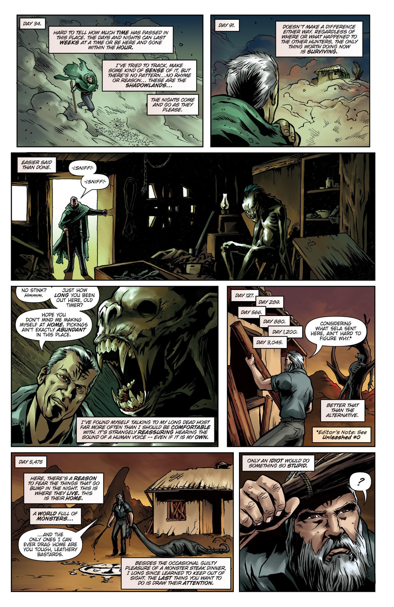 Read online Grimm Fairy Tales presents Hunters: The Shadowlands comic -  Issue # TPB - 8