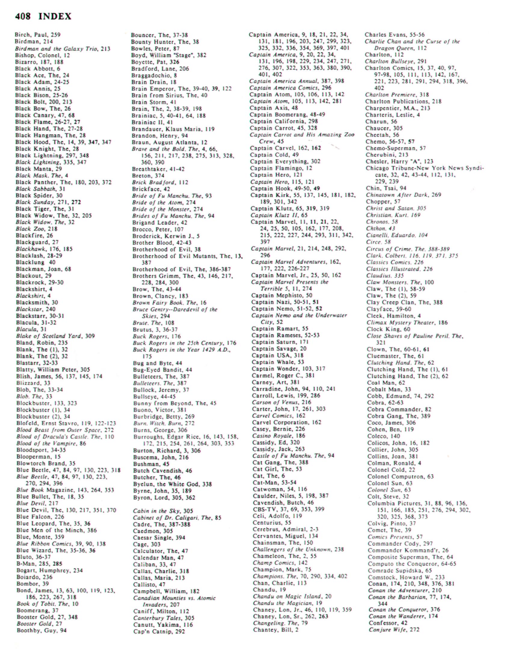 Read online The Encyclopedia of Super Villains comic -  Issue # TPB (Part 2) - 198