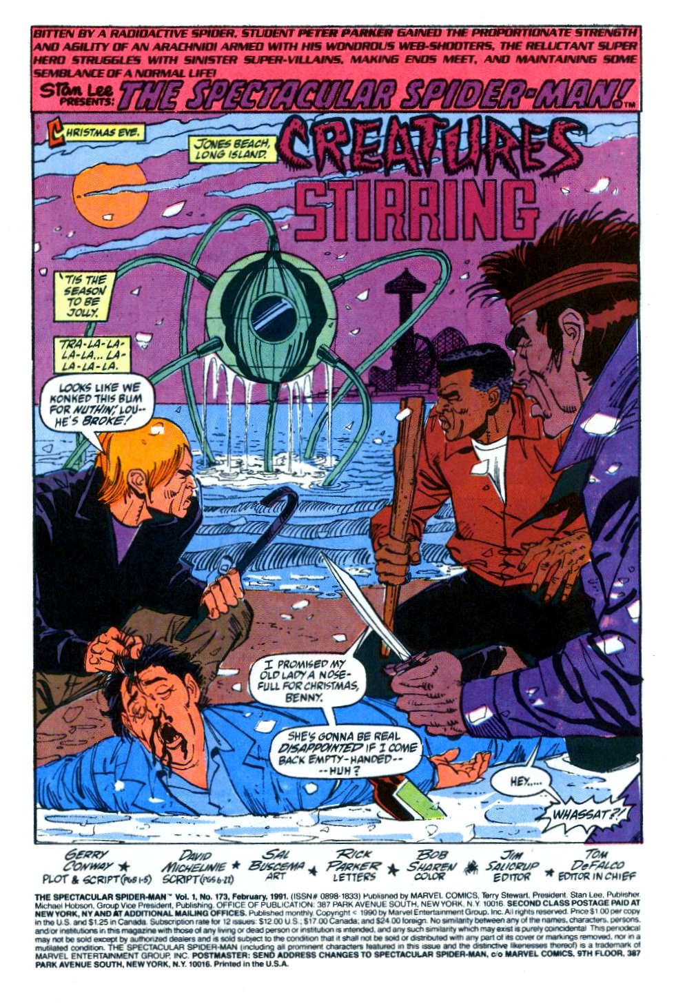 Read online The Spectacular Spider-Man (1976) comic -  Issue #173 - 2