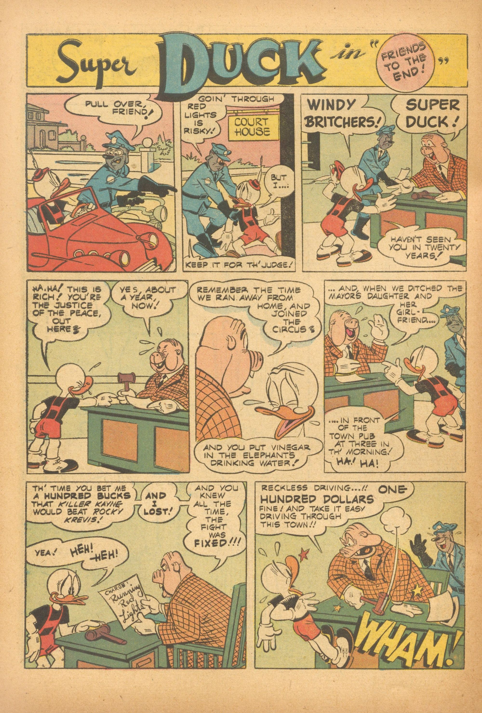 Read online Super Duck Comics comic -  Issue #61 - 28