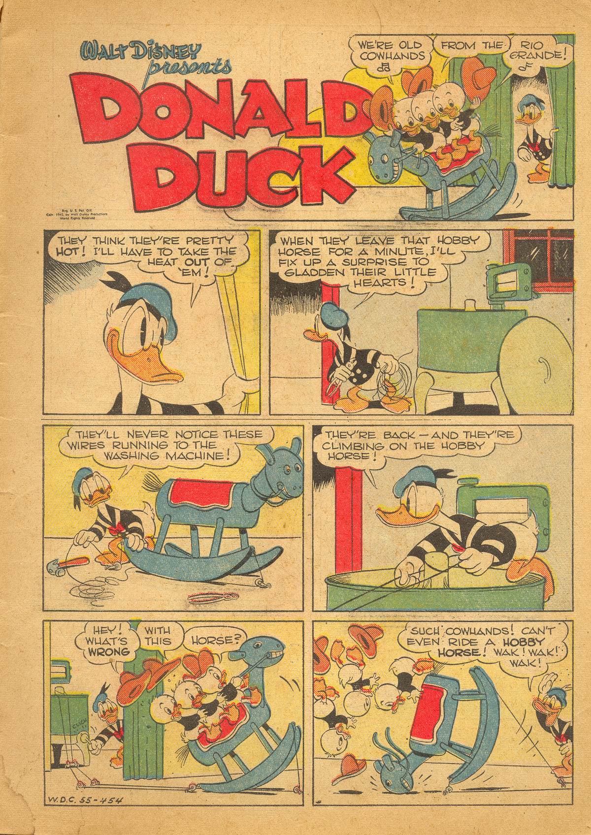 Read online Walt Disney's Comics and Stories comic -  Issue #55 - 3
