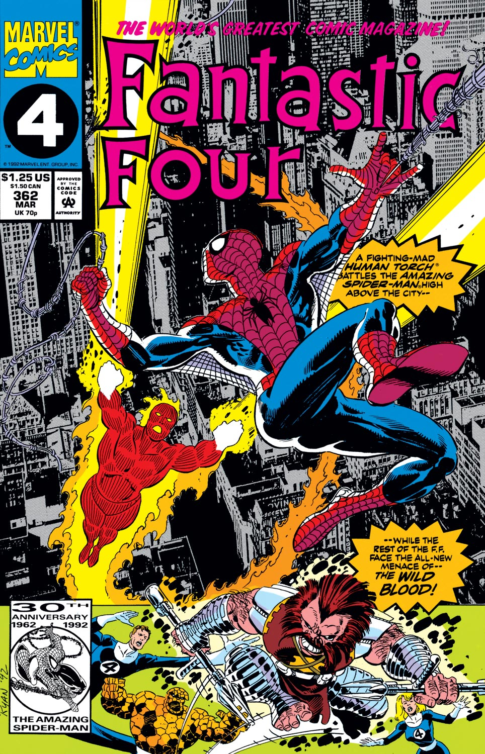 Read online Fantastic Four (1961) comic -  Issue #362 - 1
