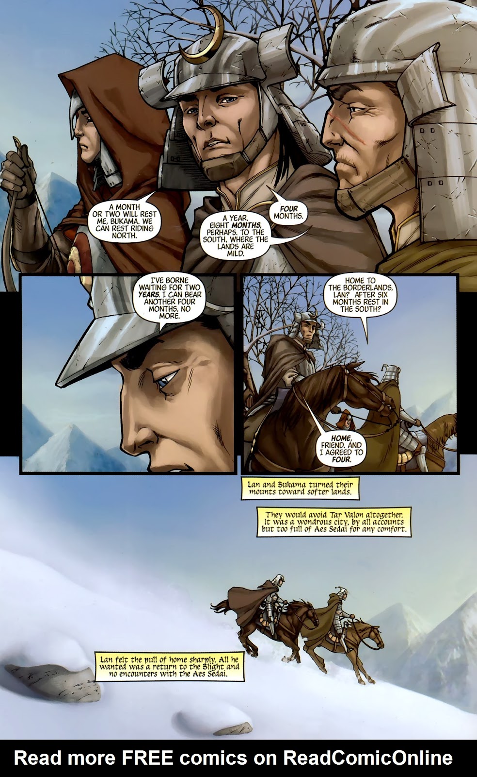Robert Jordan's The Wheel of Time: New Spring issue 5 - Page 8