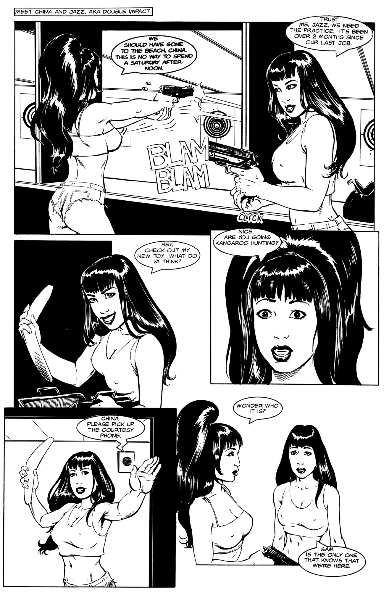 Read online Luxura/Double Impact comic -  Issue # Full - 8