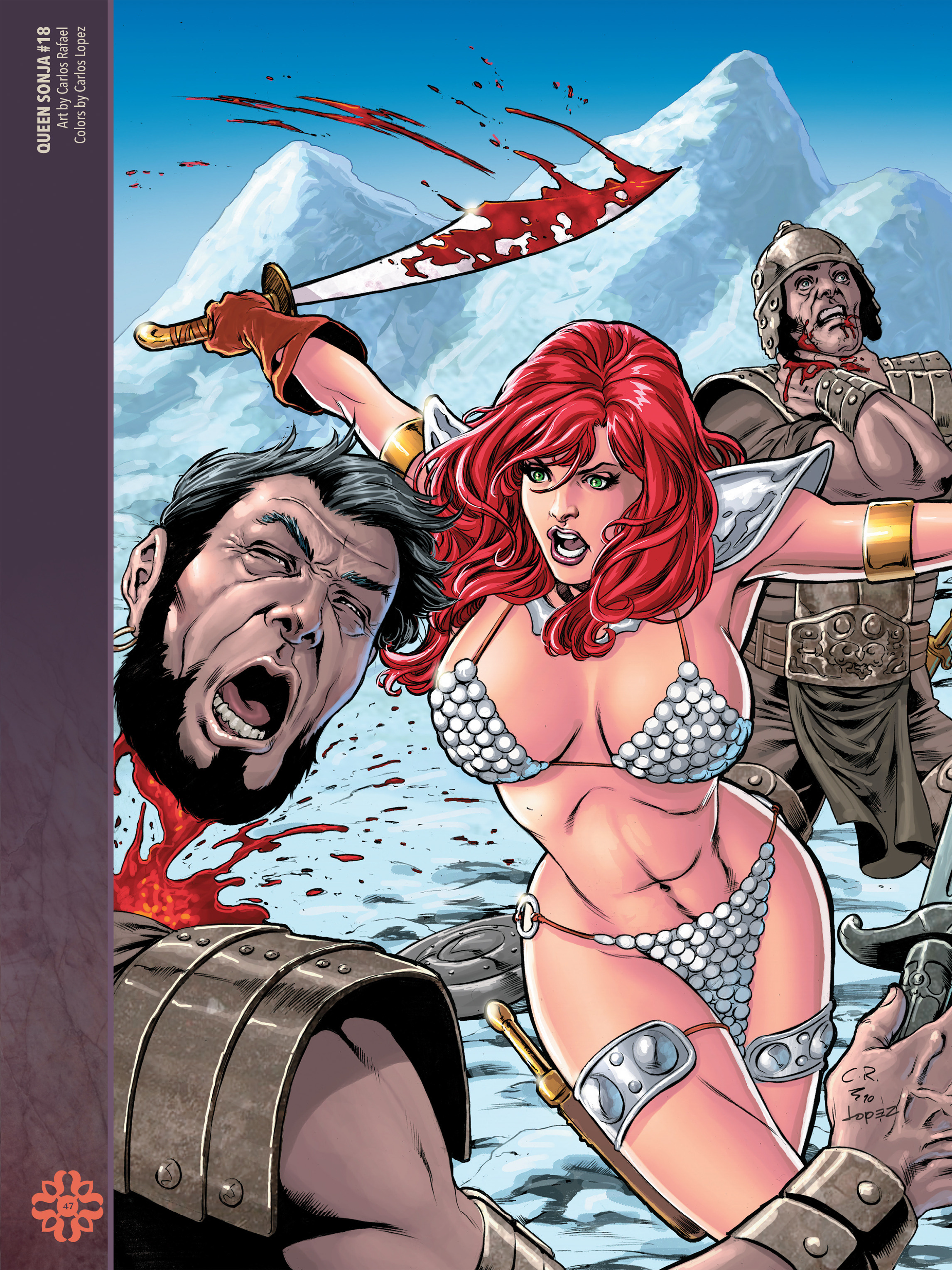 Read online The Art of Red Sonja comic -  Issue # TPB 2 (Part 1) - 47