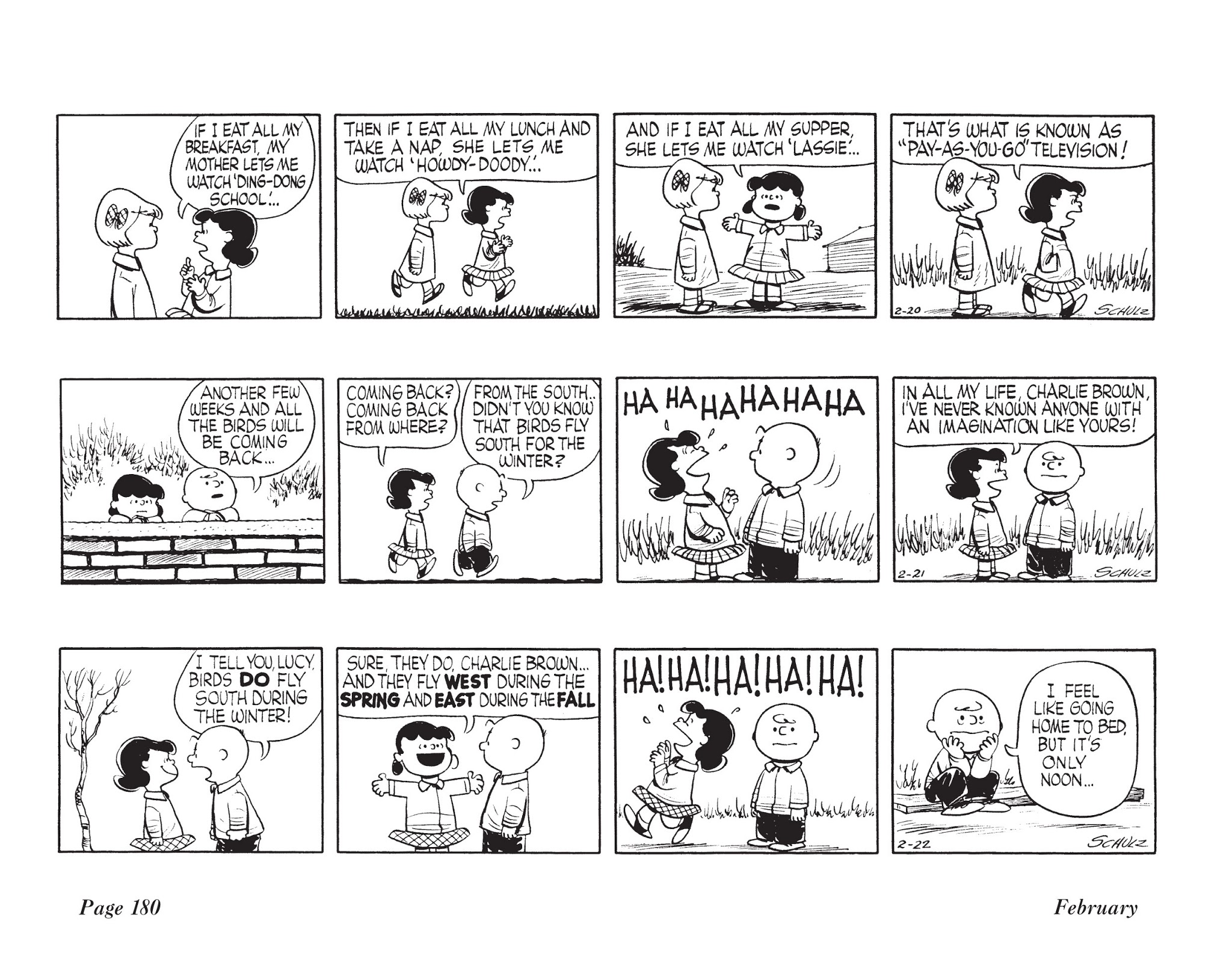 Read online The Complete Peanuts comic -  Issue # TPB 3 - 193