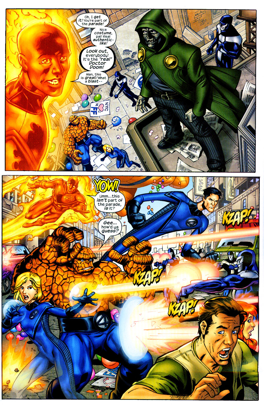 Read online Marvel Adventures Fantastic Four comic -  Issue #0 - 10