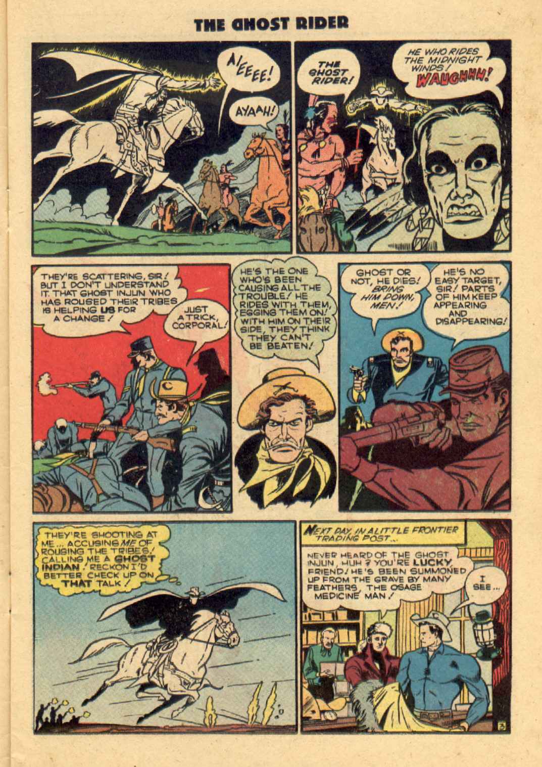 Read online The Ghost Rider (1950) comic -  Issue #1 - 10