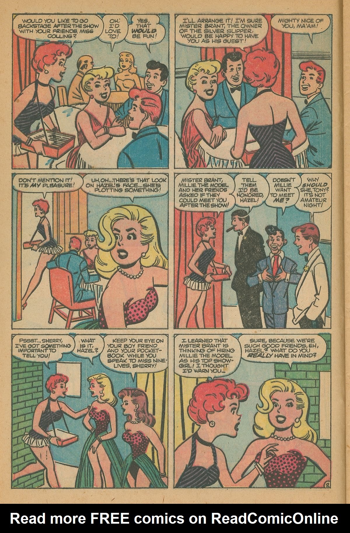 Read online Sherry the Showgirl (1957) comic -  Issue #5 - 4