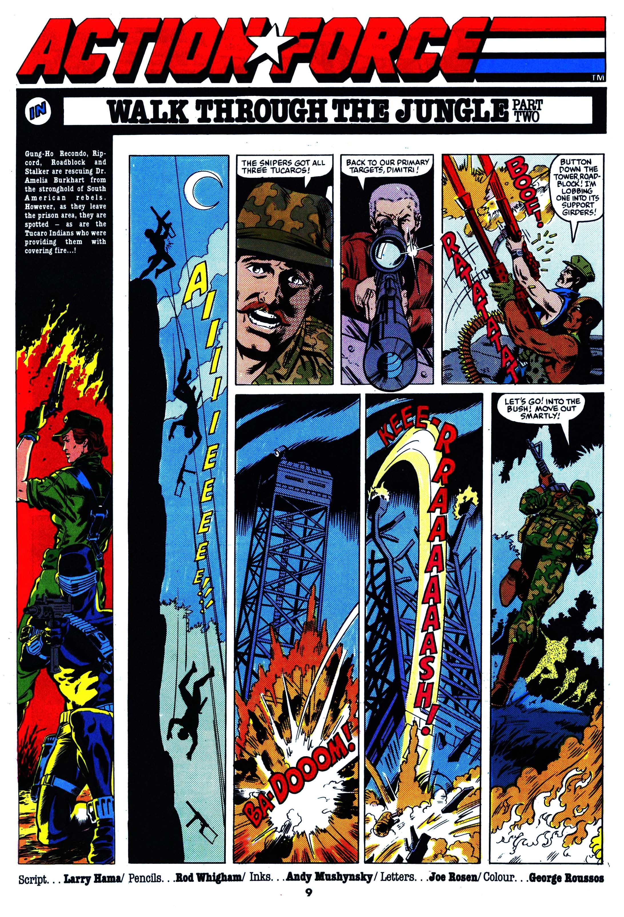 Read online Action Force comic -  Issue #36 - 9