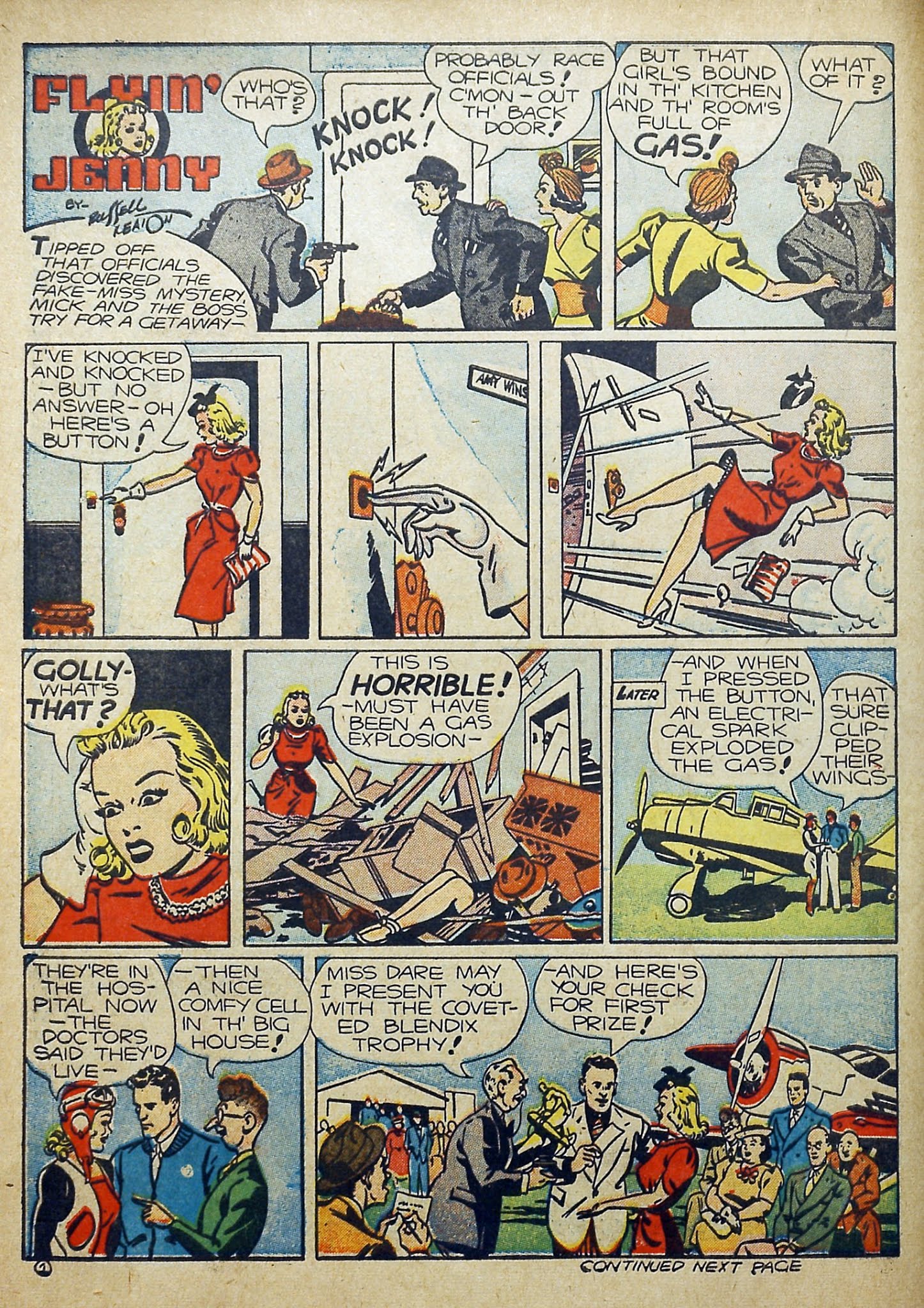 Read online Reg'lar Fellers Heroic Comics comic -  Issue #4 - 10