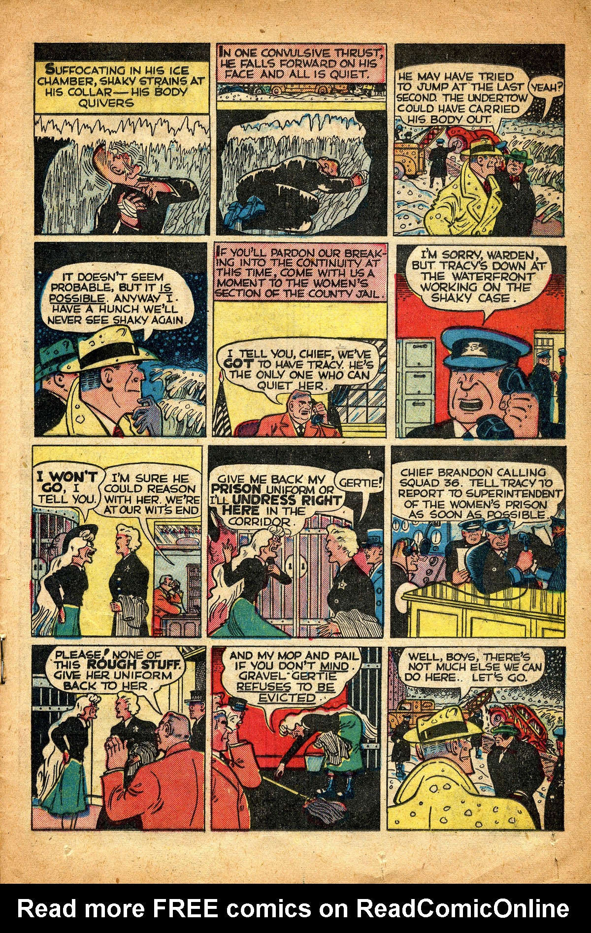 Read online Dick Tracy comic -  Issue #32 - 23