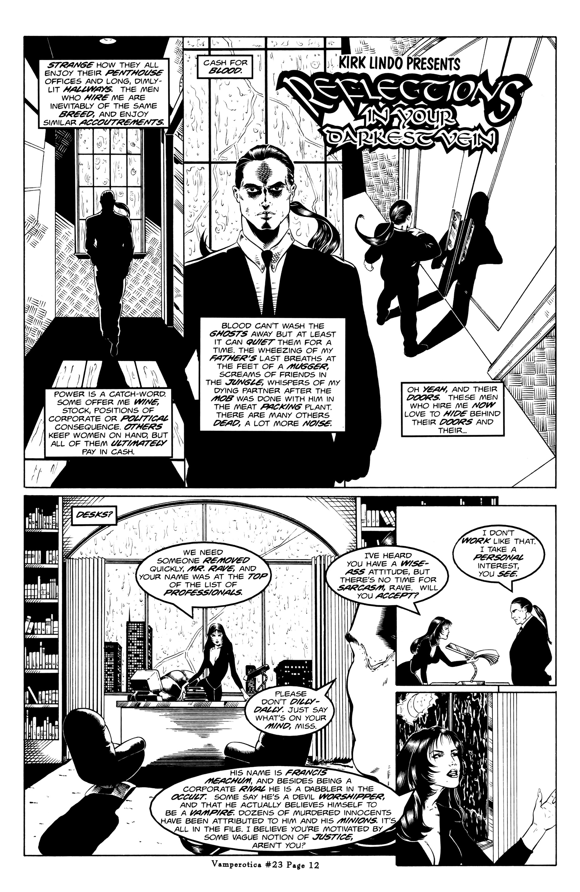 Read online Vamperotica comic -  Issue #23 - 14