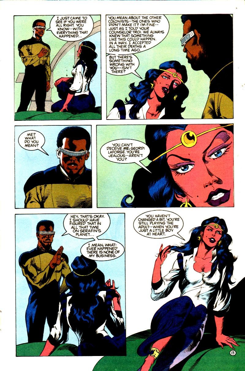Read online Star Trek: The Next Generation (1989) comic -  Issue #5 - 14