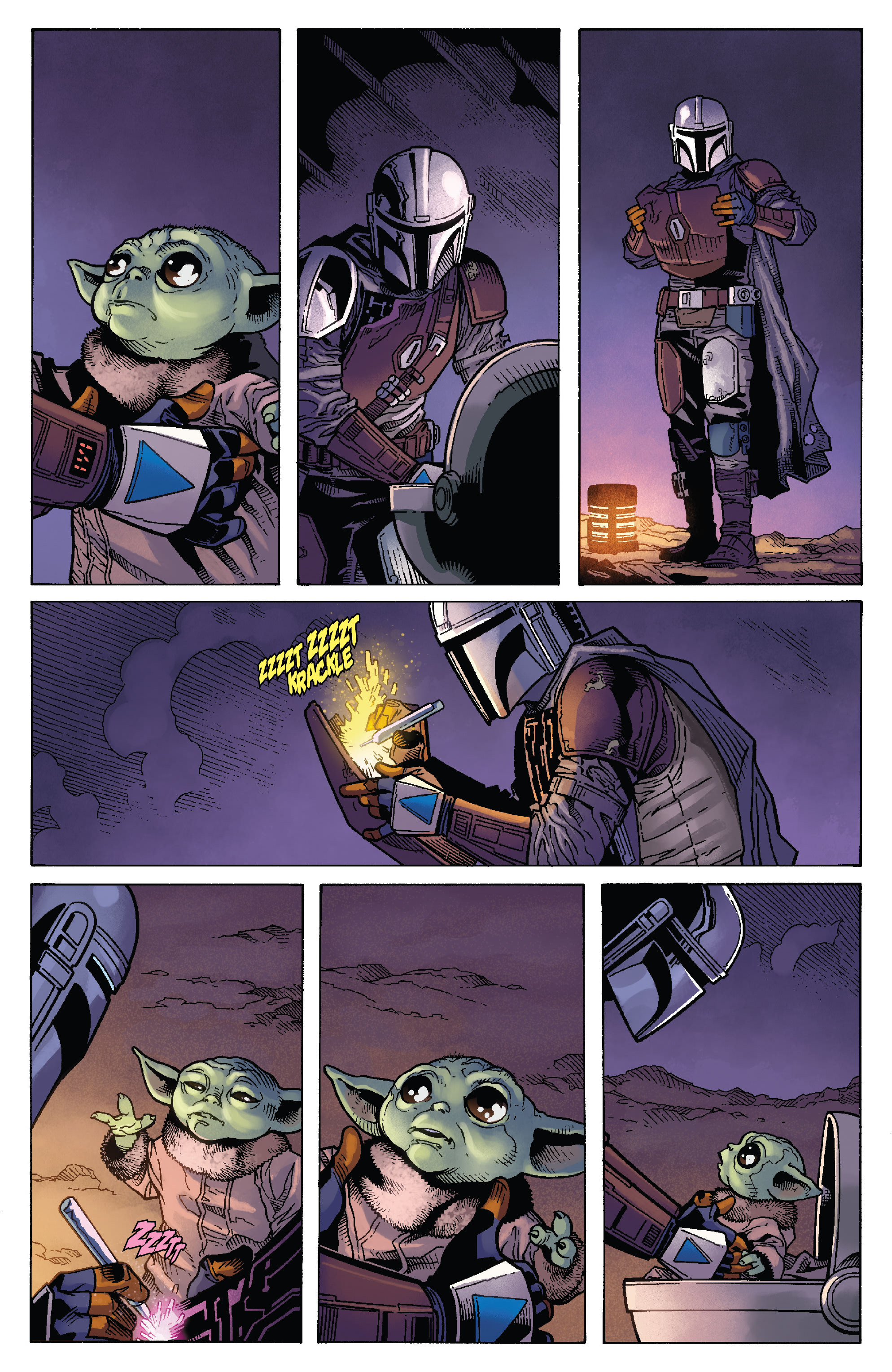Read online Star Wars: The Mandalorian comic -  Issue #2 - 8