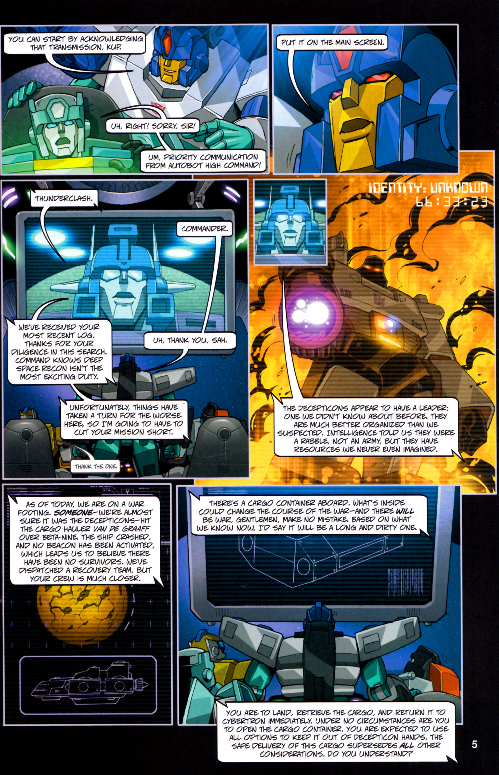 Read online Transformers: Timelines comic -  Issue #4 - 7