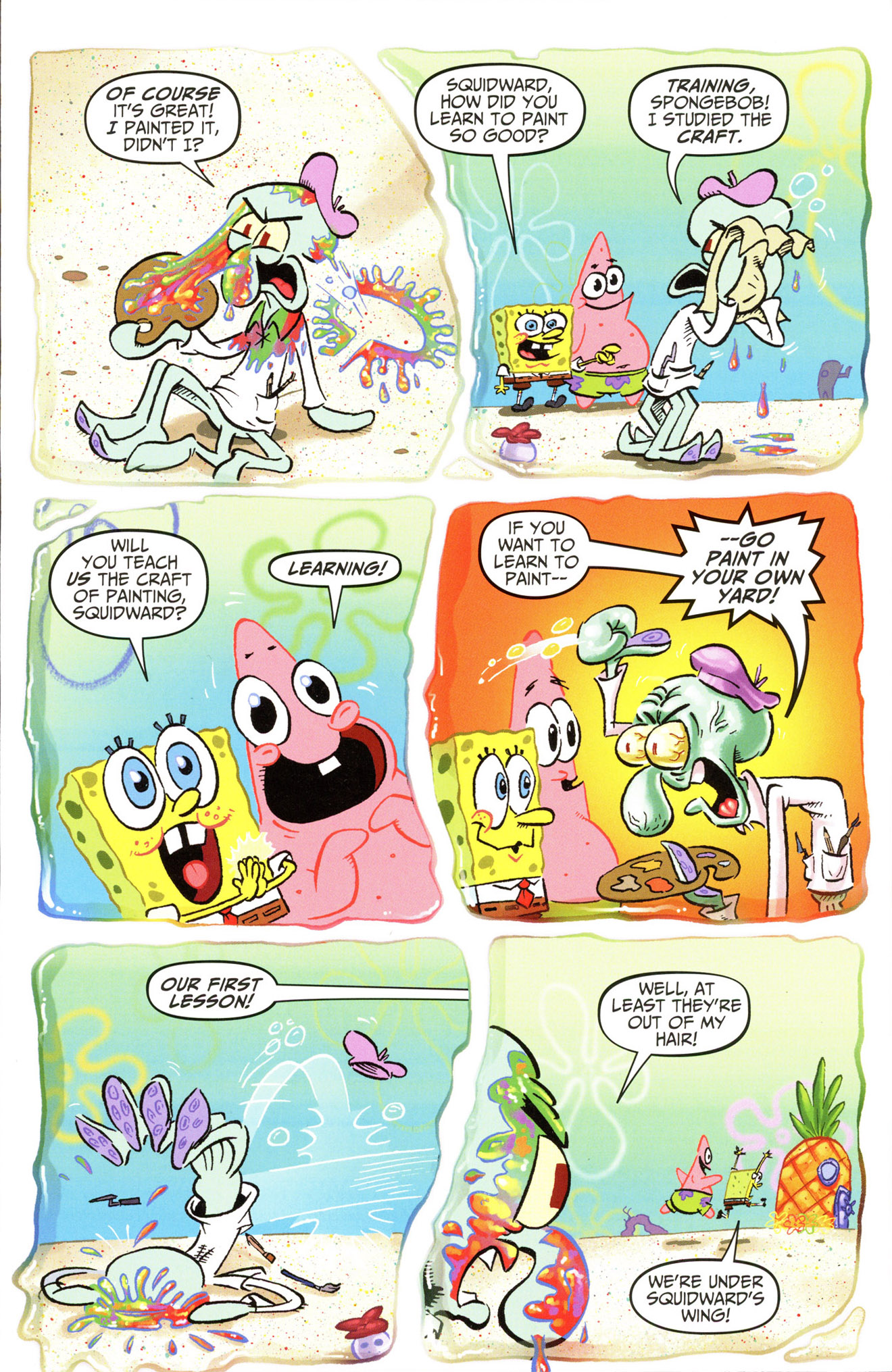 Read online Spongebob Freestyle Funnies comic -  Issue # FCBD 2013 - 4