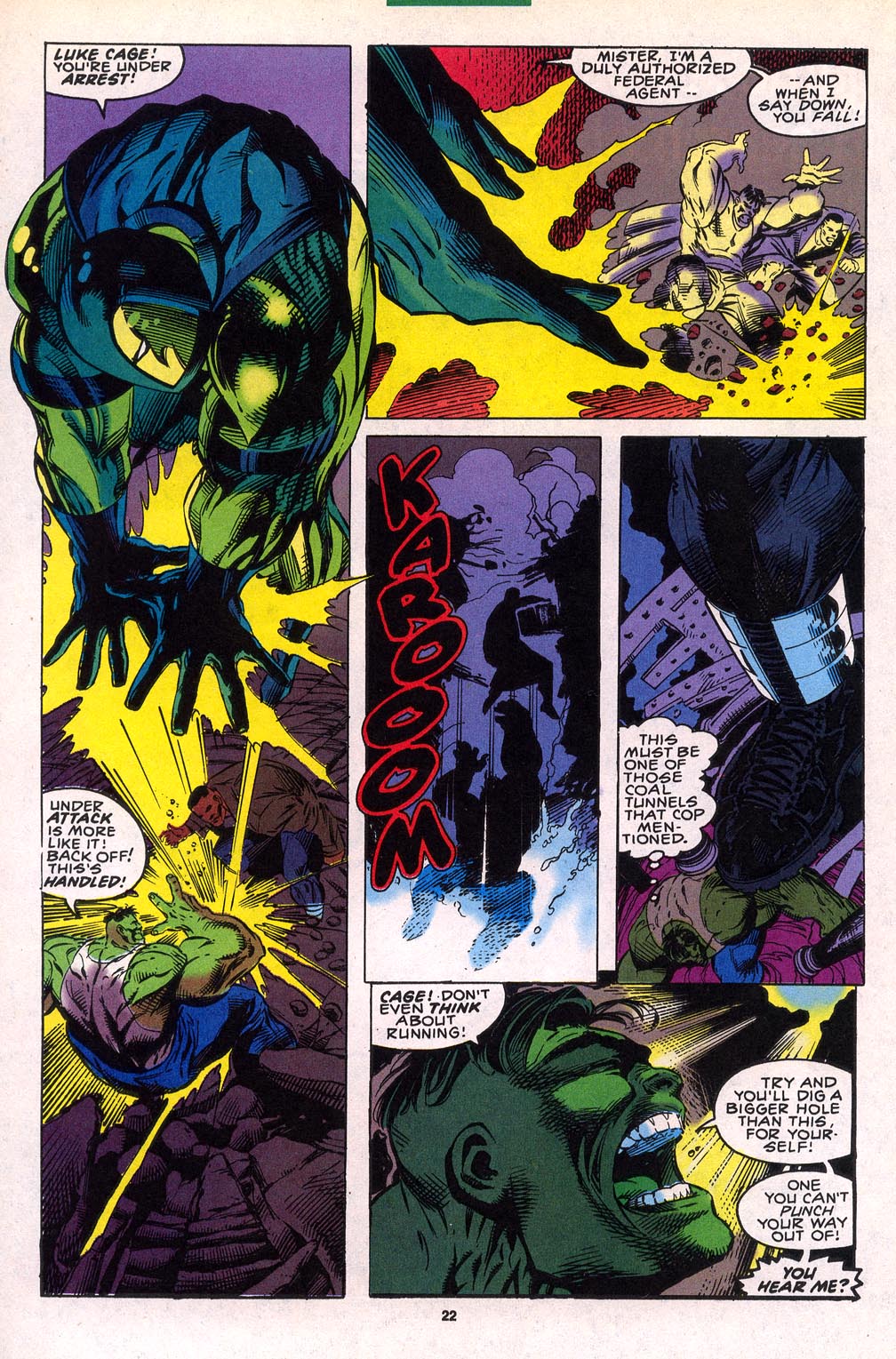 Read online Cage (1992) comic -  Issue #10 - 17