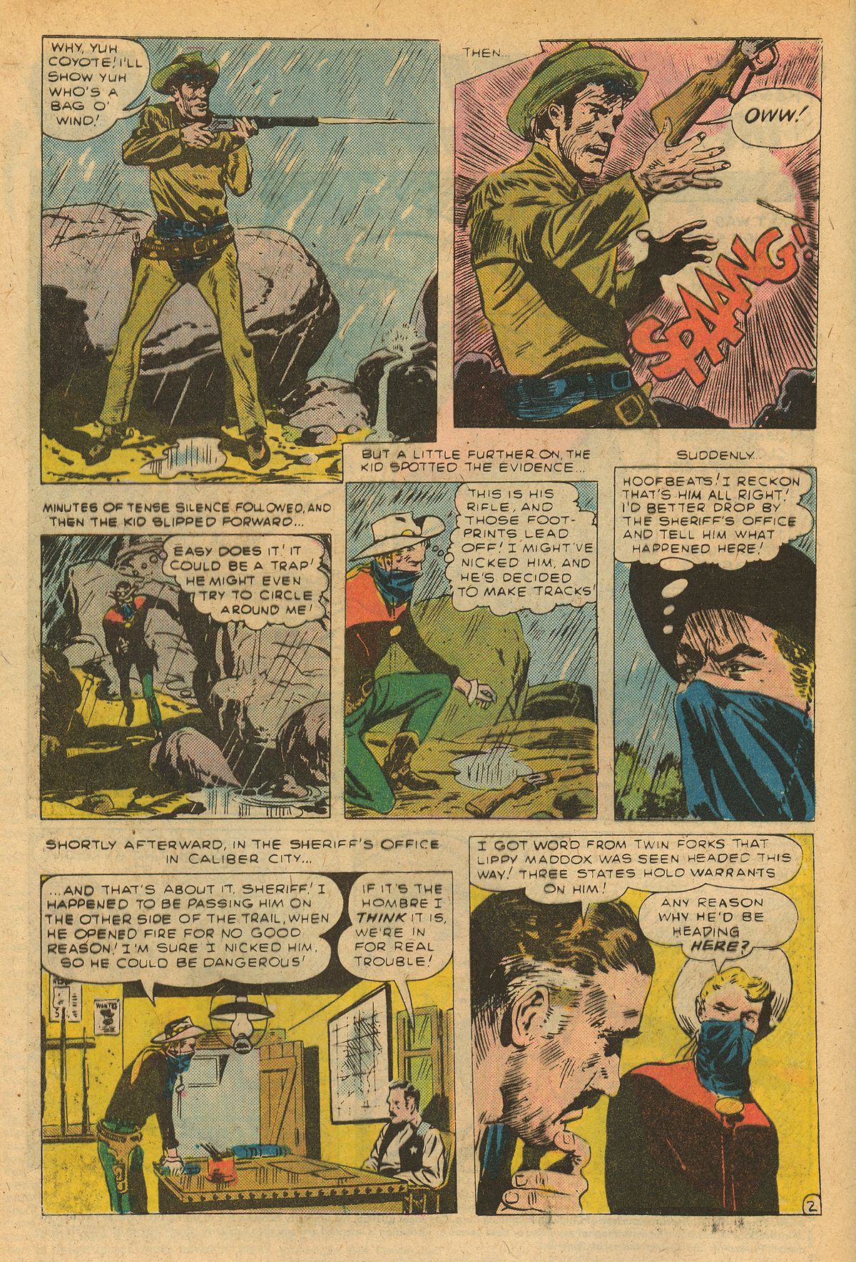 Read online The Outlaw Kid (1970) comic -  Issue #26 - 4