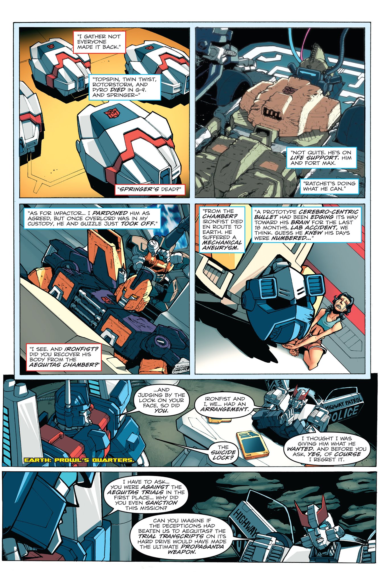 Read online Transformers: The Wreckers Saga comic -  Issue # TPB (Part 2) - 23