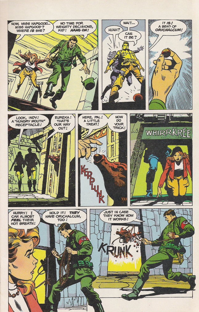 Read online Indiana Jones and the Fate of Atlantis comic -  Issue #4 - 7