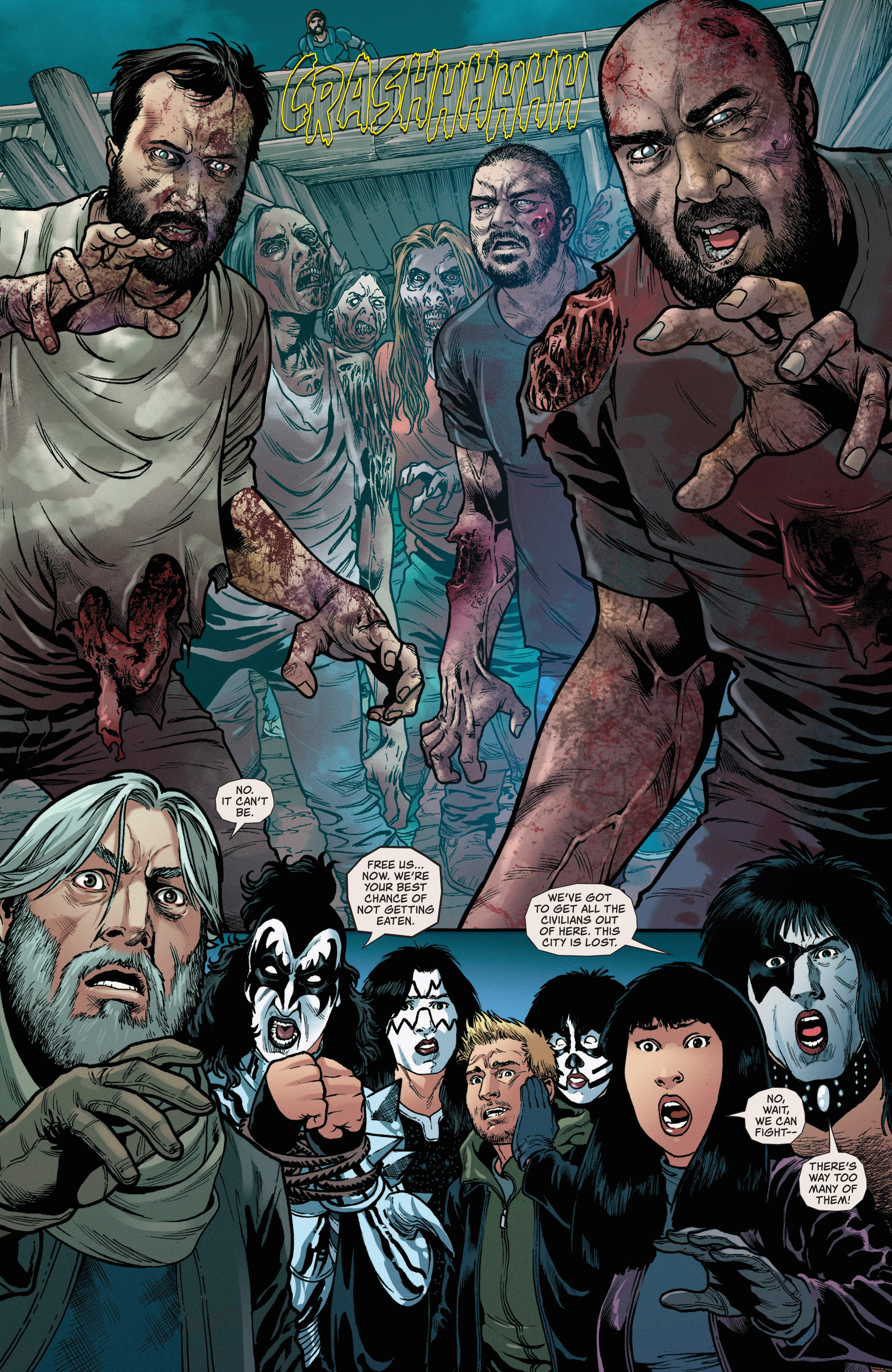 Read online Kiss: Zombies comic -  Issue #5 - 11
