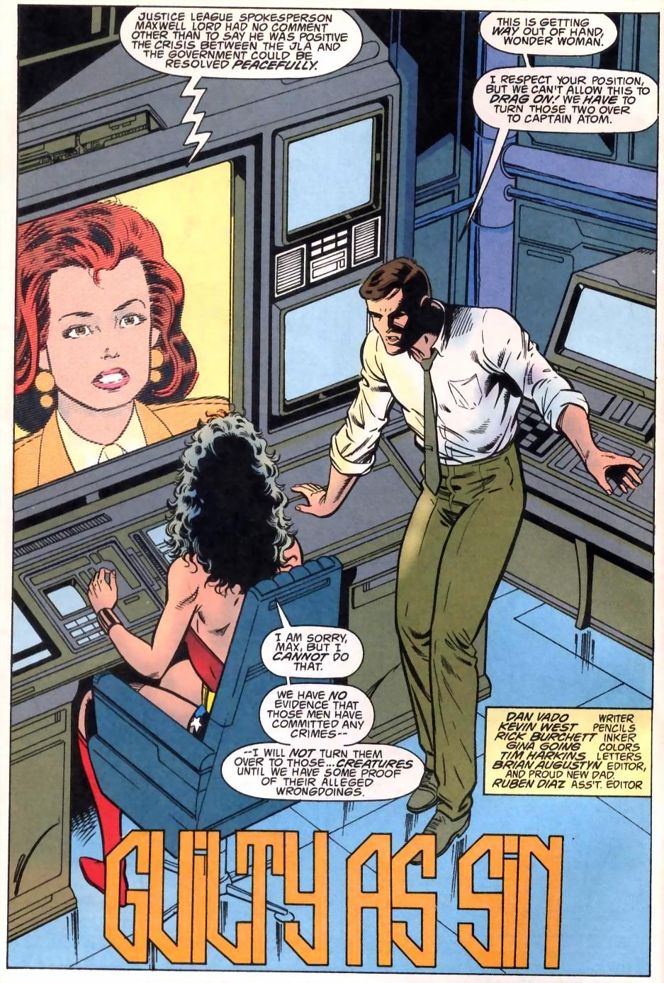 Read online Justice League America comic -  Issue #82 - 3