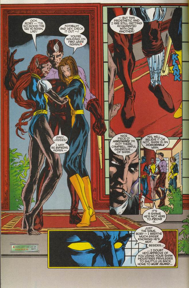 Read online Excalibur (1988) comic -  Issue #111 - 8