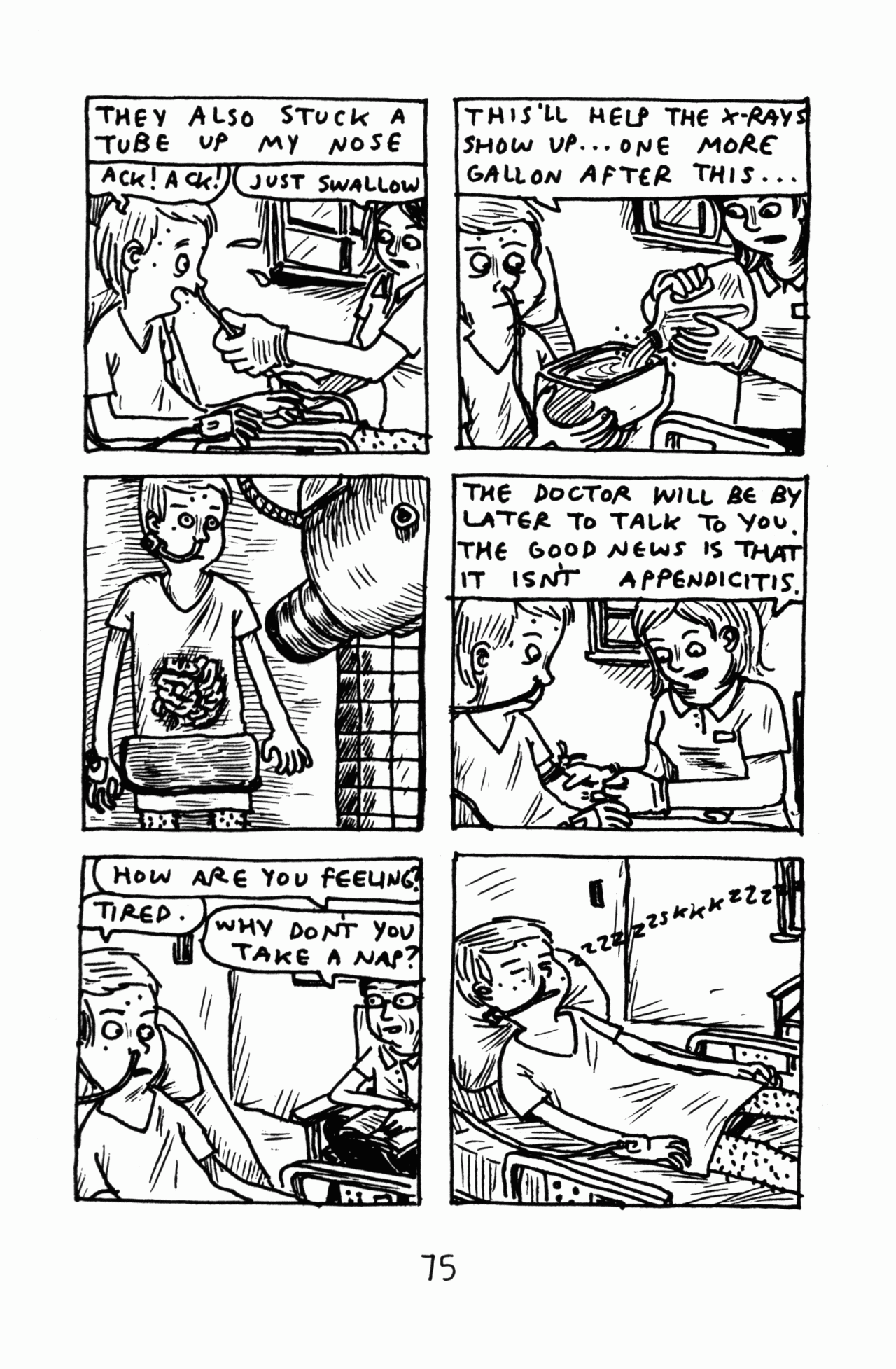 Read online Funny Misshapen Body: A Memoir comic -  Issue # TPB (Part 1) - 81