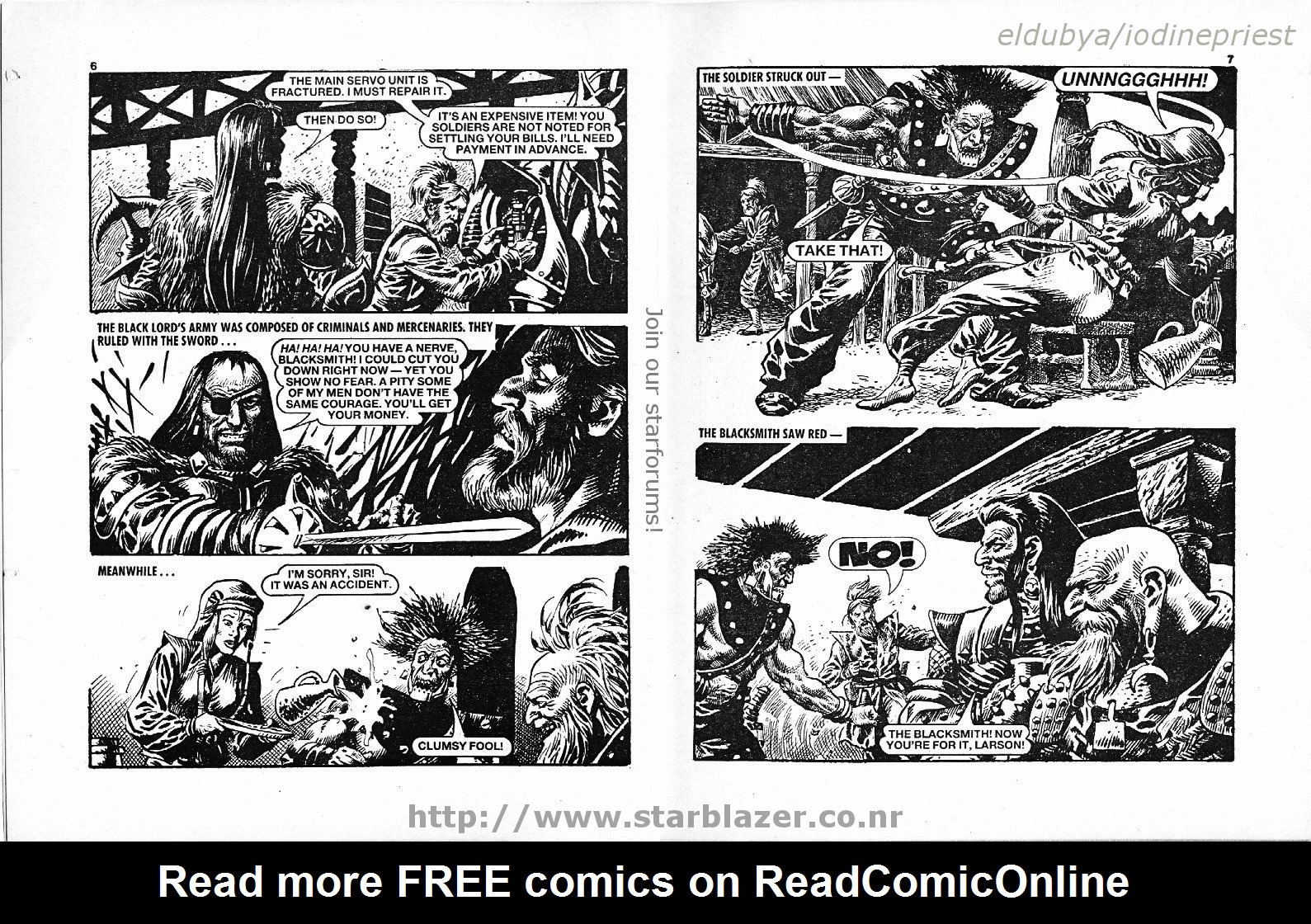Read online Starblazer comic -  Issue #175 - 5