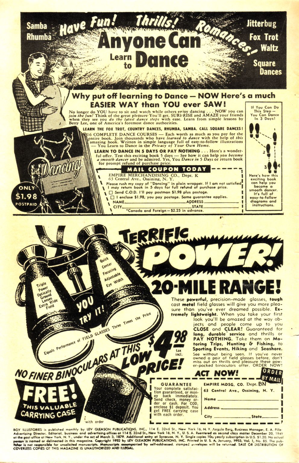 Read online Boy Comics comic -  Issue #85 - 2