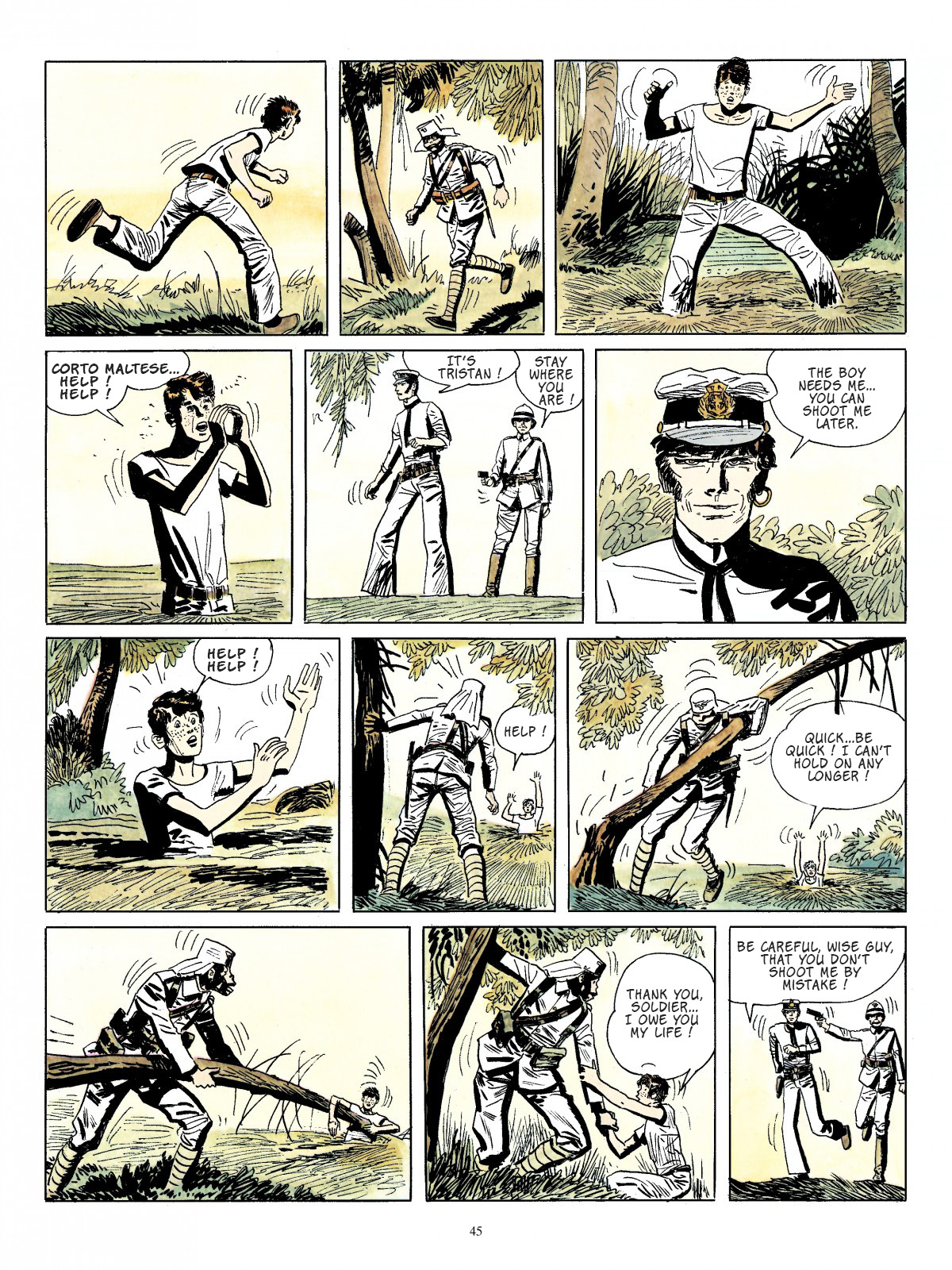 Read online Corto Maltese comic -  Issue # TPB 4 - 36
