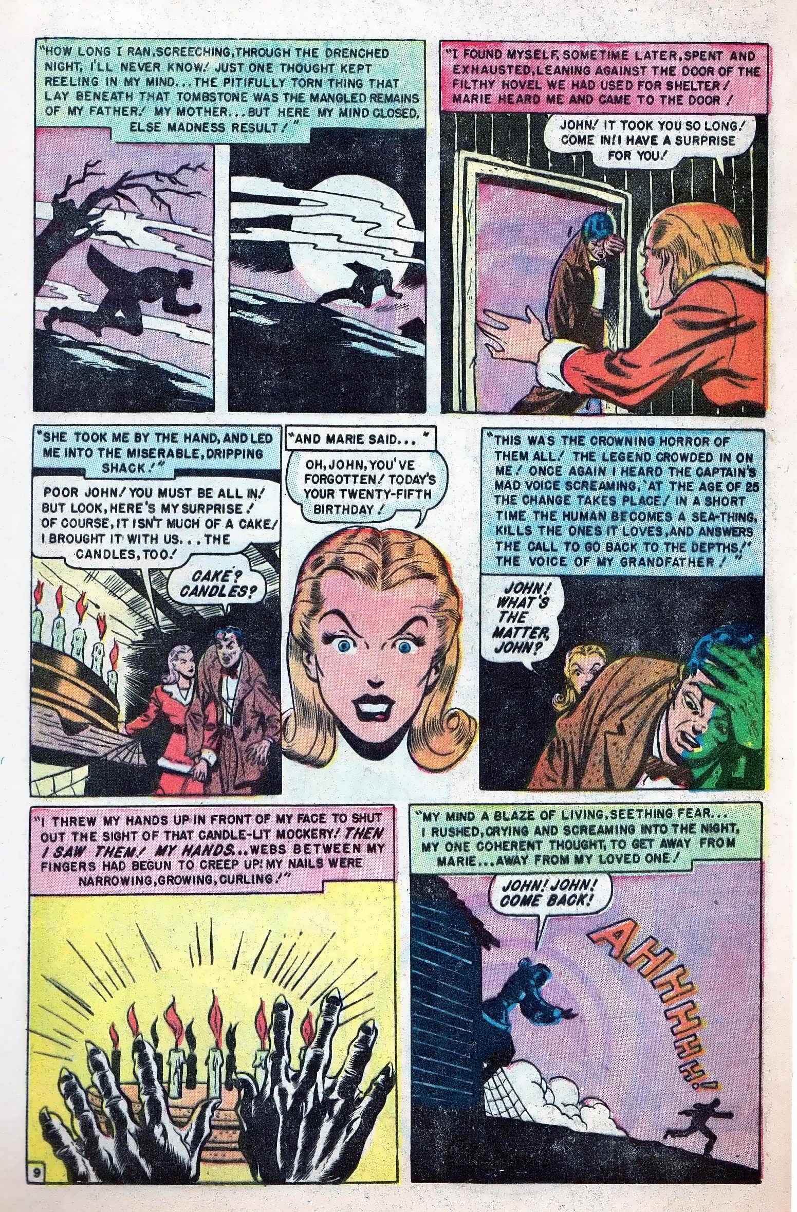 Read online Amazing Mysteries comic -  Issue #32 - 10