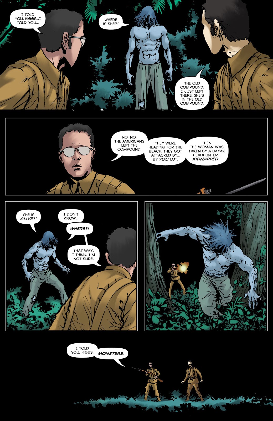 Monster Men Isle of Terror issue 3 - Page 4