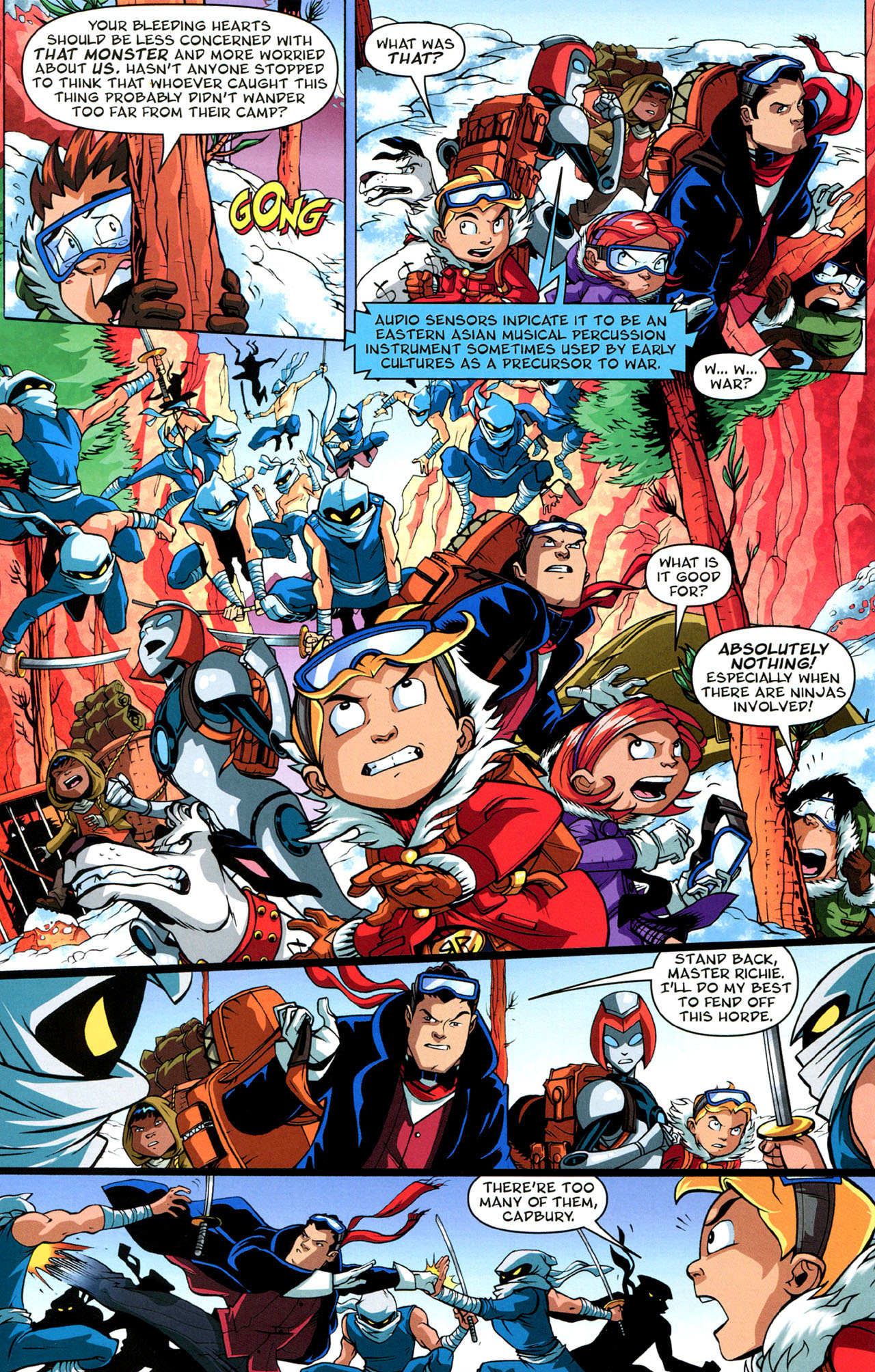 Read online Richie Rich: Rich Rescue comic -  Issue #4 - 6